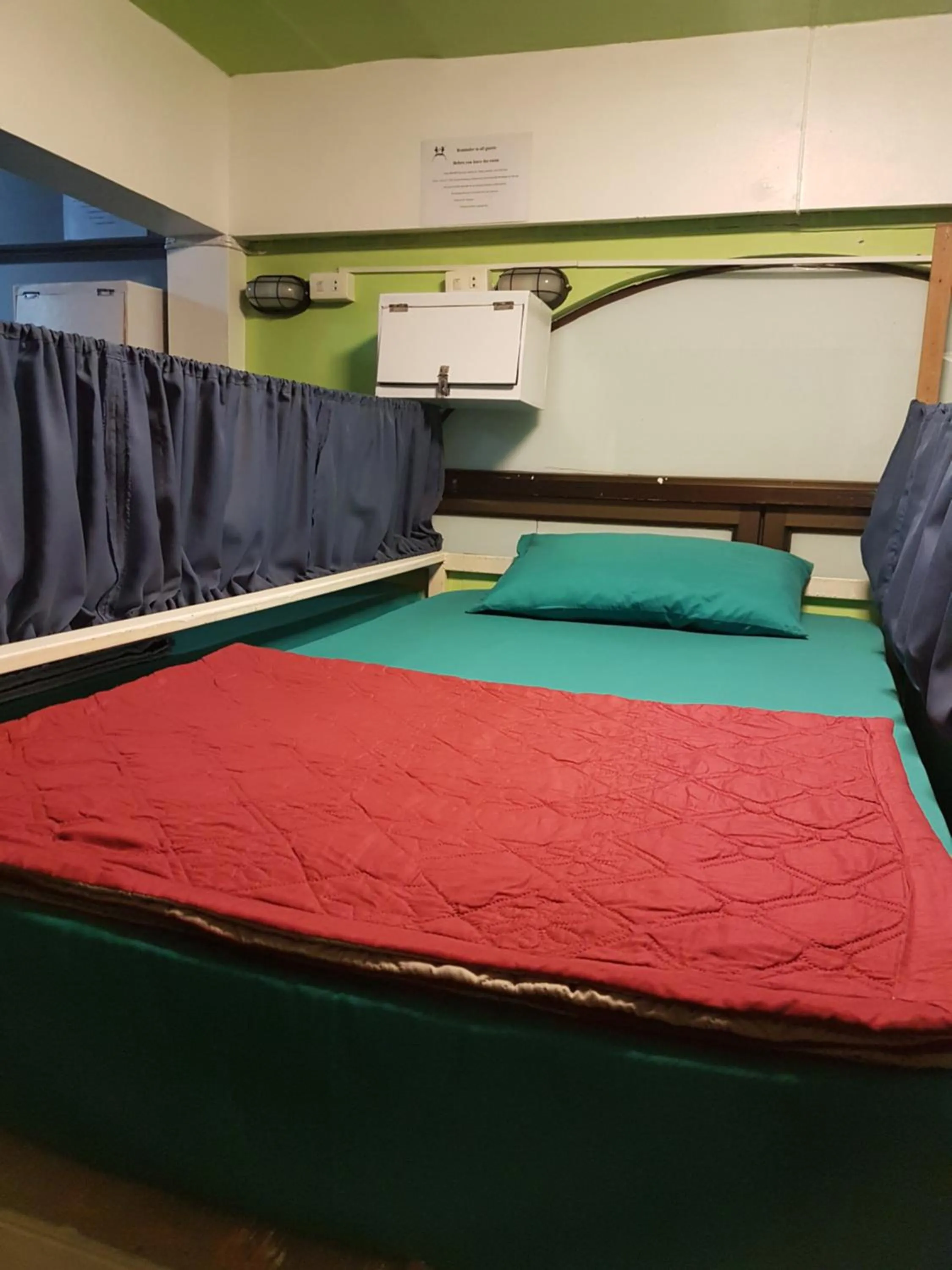 Bed in Sleep Tight Hostel at Koh Phangan