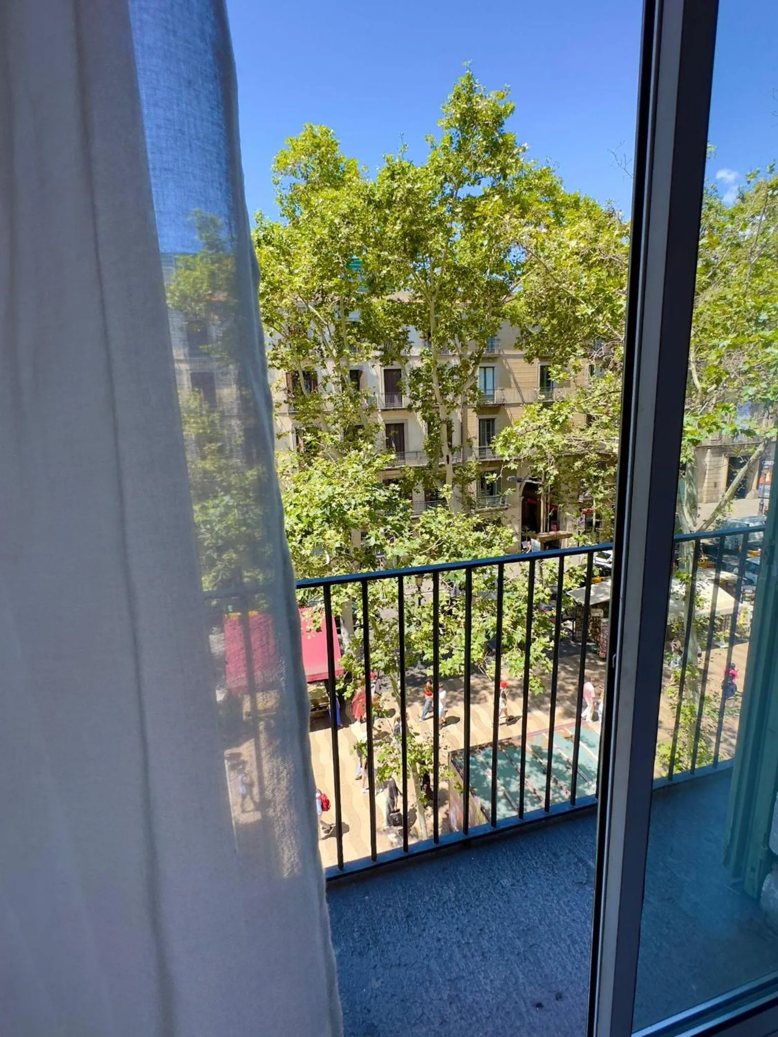 View (from property/room) in Standbyme Ramblas