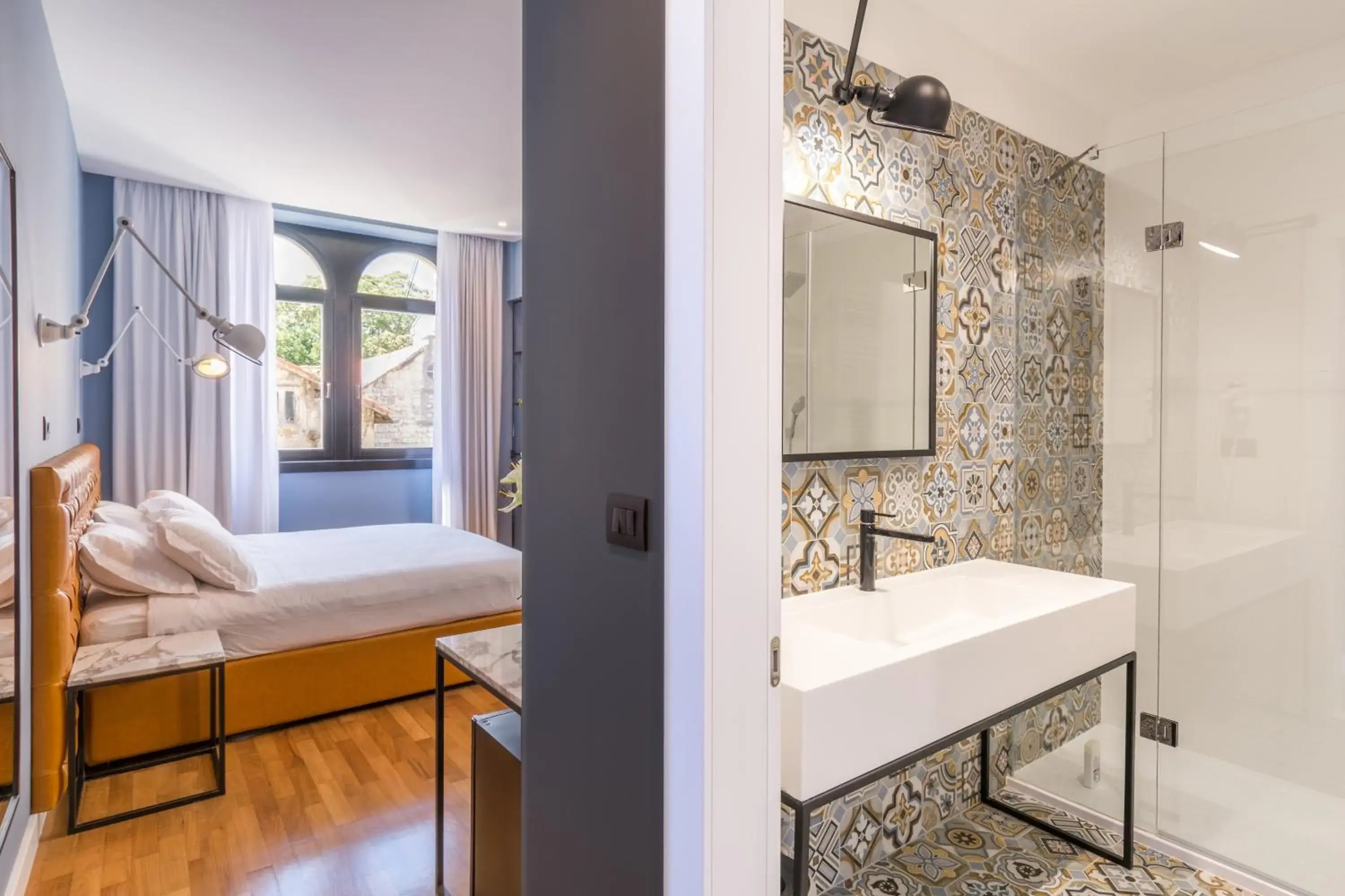 Deluxe Double or Twin Room with City View in Abokamento Boutique Rooms Deluxe Double or Twin Room with City View in Abokamento Boutique Rooms