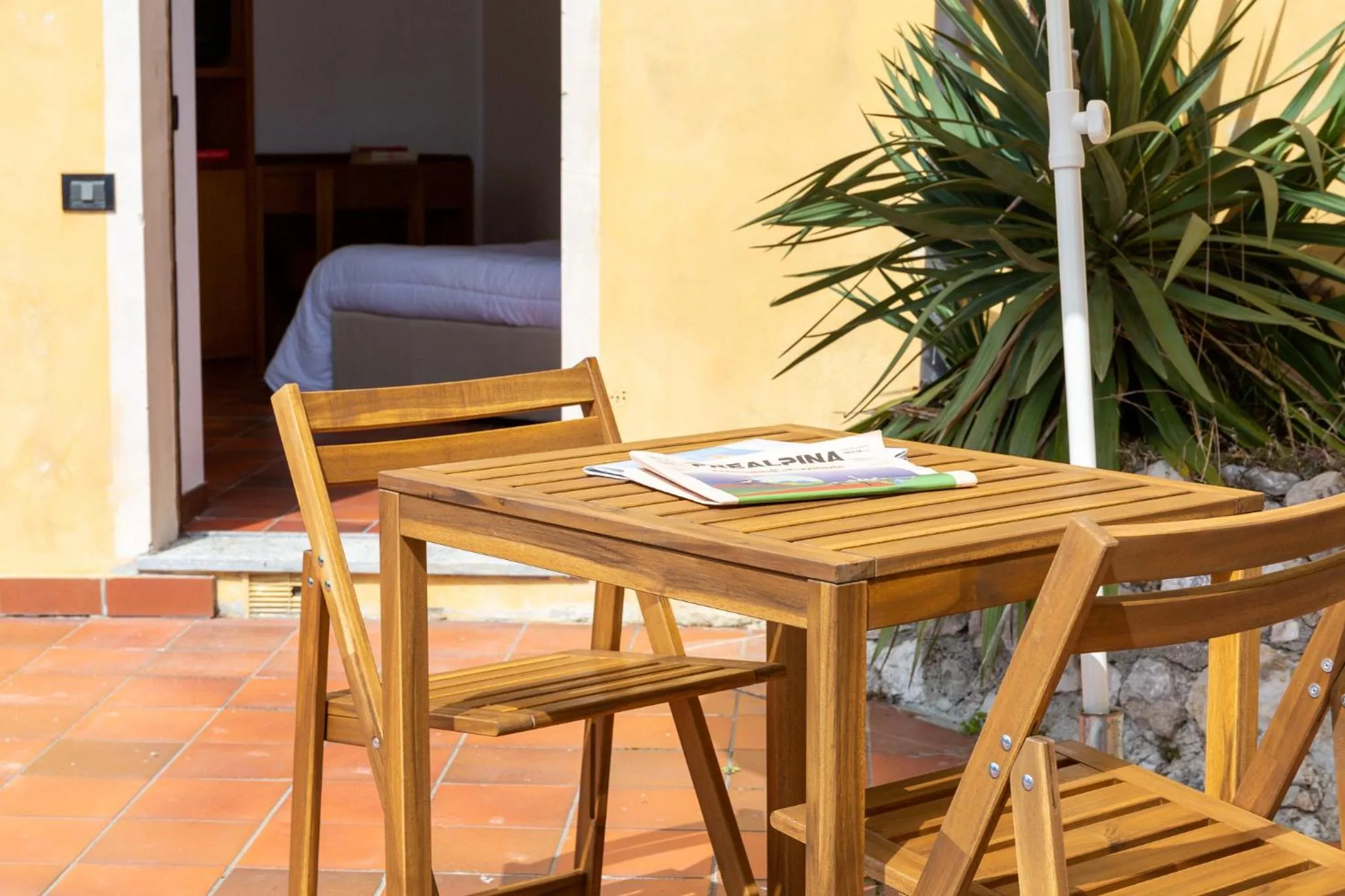 Balcony/Terrace in Albergo Sacro Monte Varese
