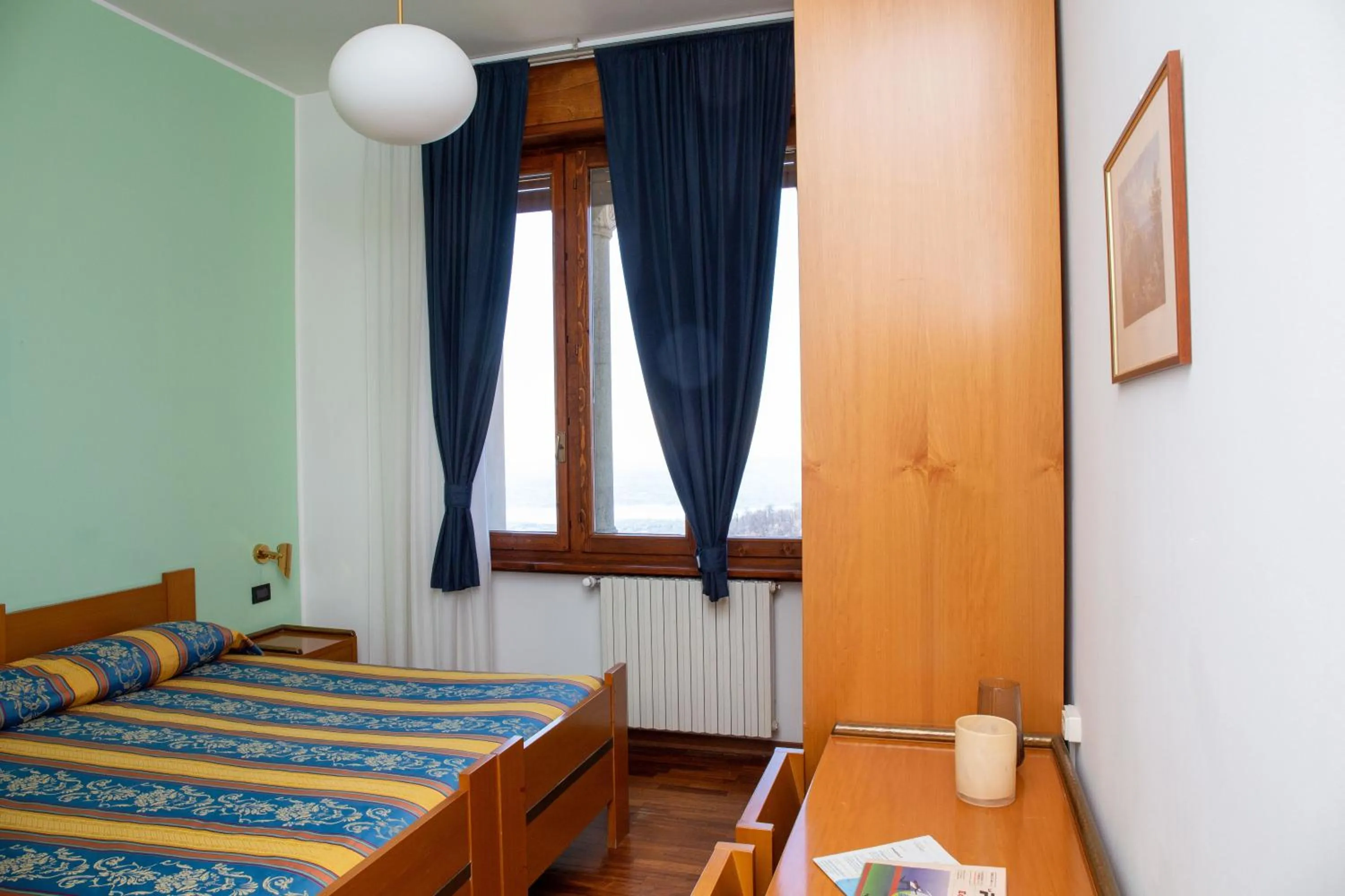 Bedroom, Bed in Albergo Sacro Monte Varese