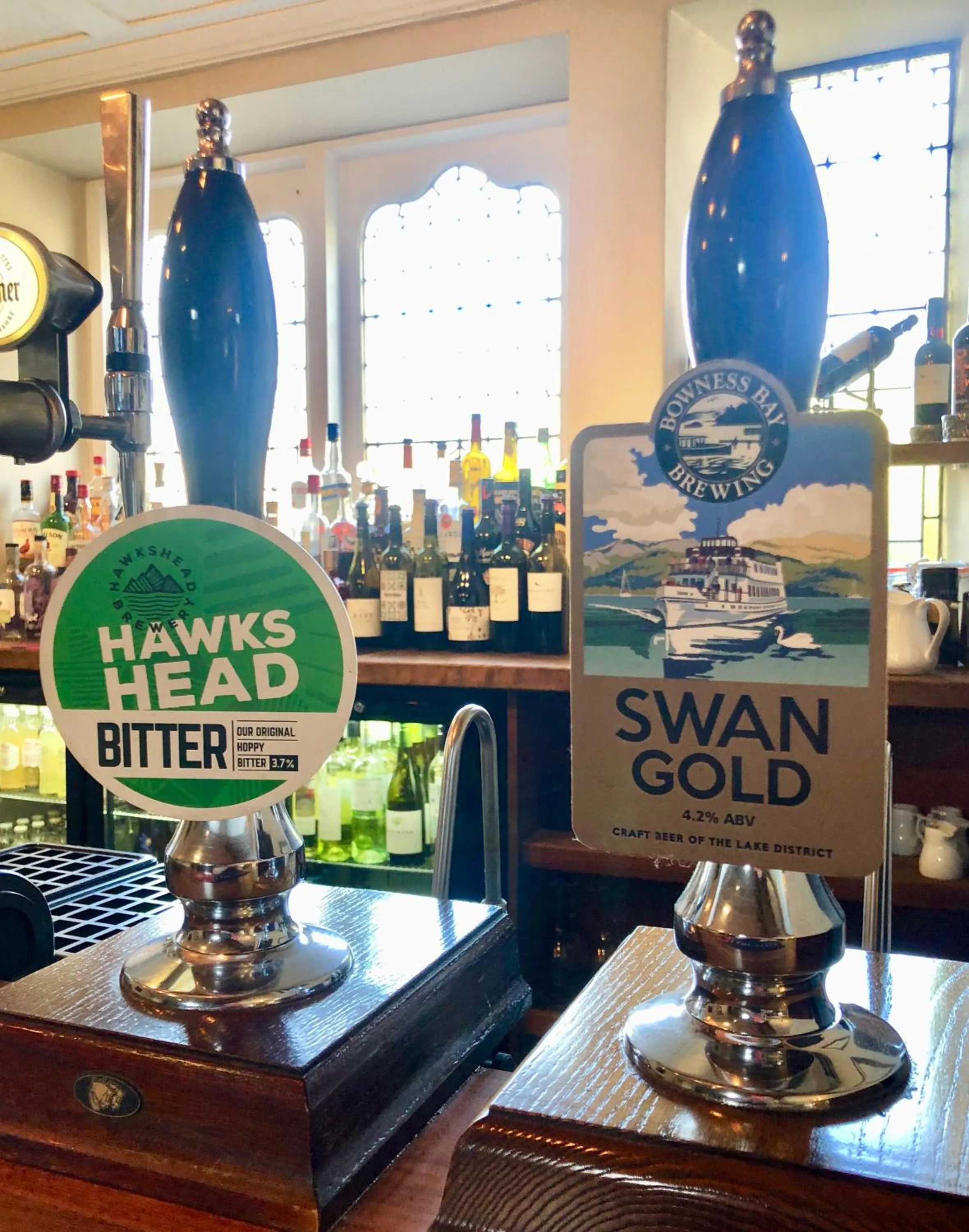 Food and drinks in The Wheatsheaf at Beetham