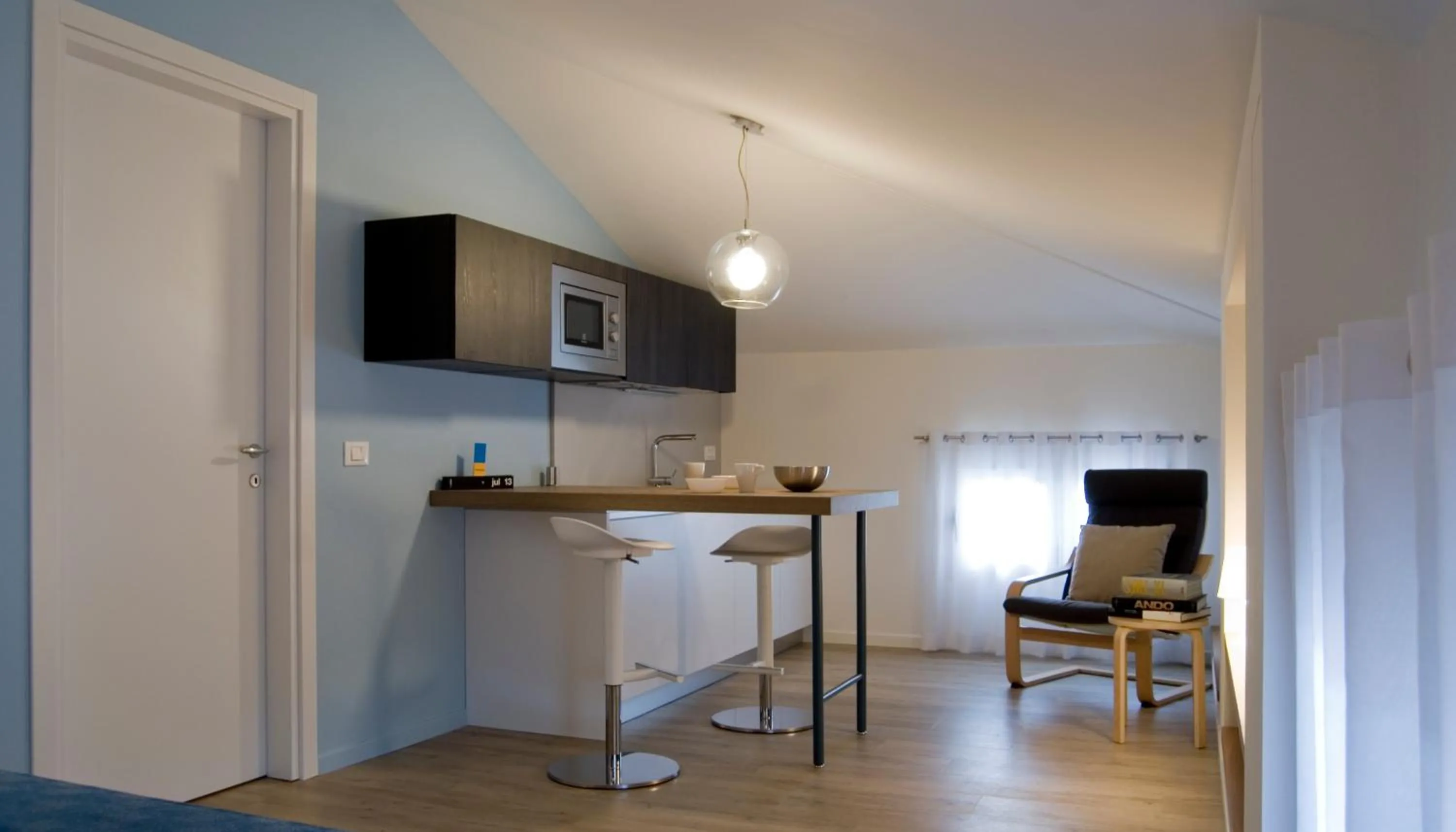 Kitchen or kitchenette in Hotel Oliva