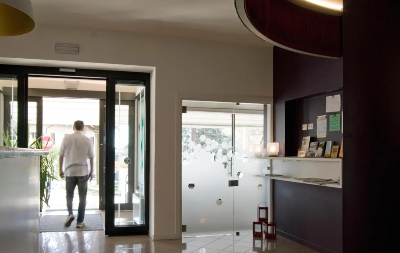 Lobby or reception in Hotel Oliva