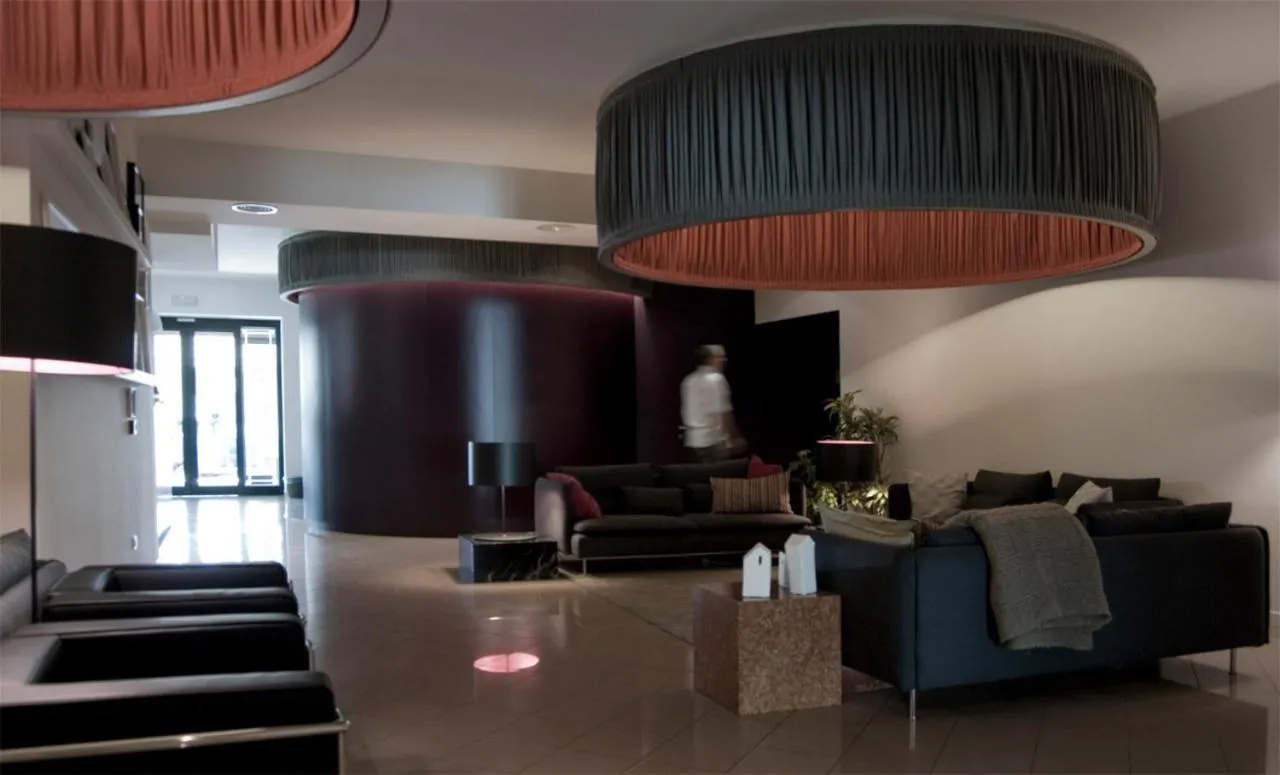 Communal lounge/ TV room in Hotel Oliva