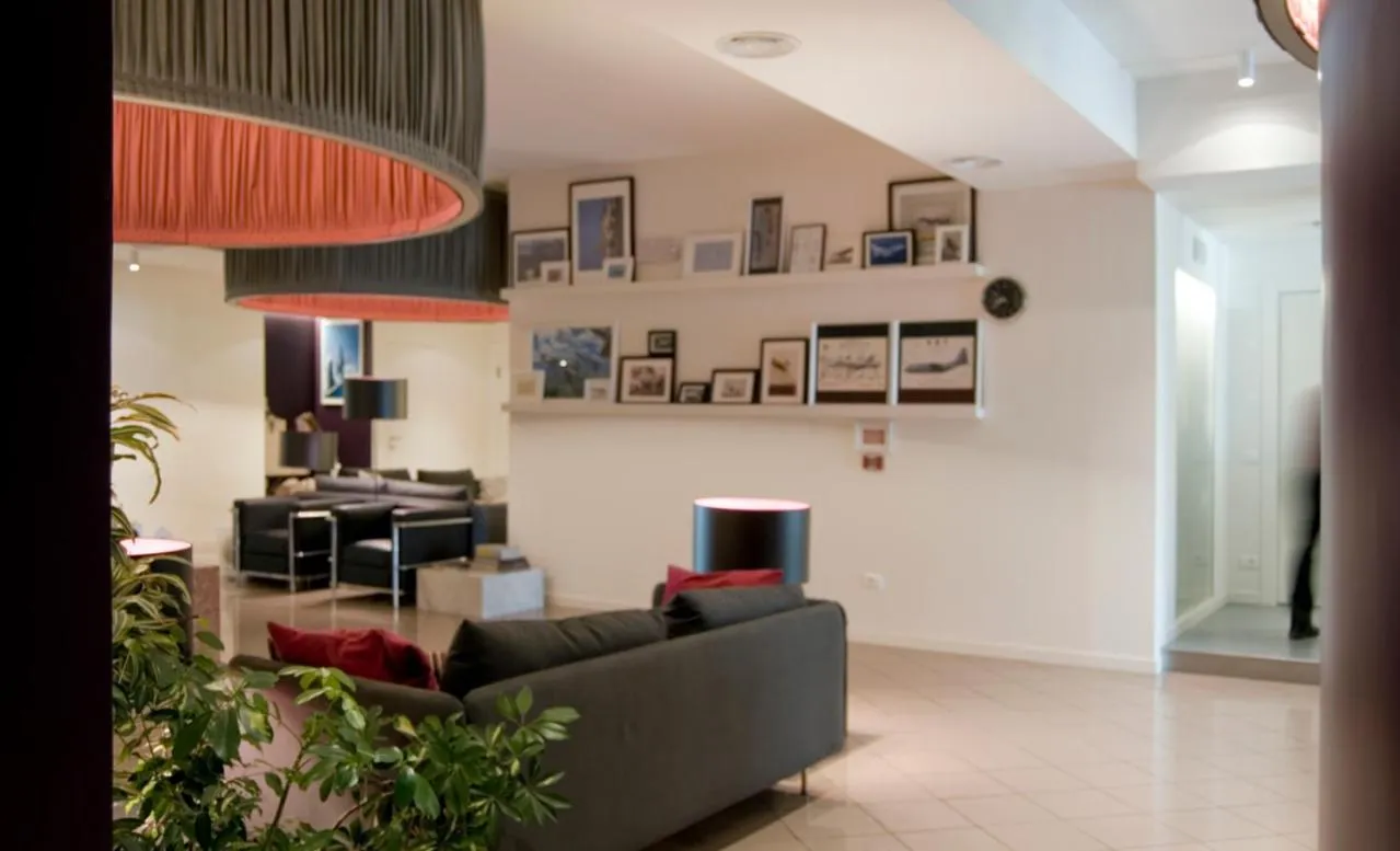 Communal lounge/ TV room in Hotel Oliva