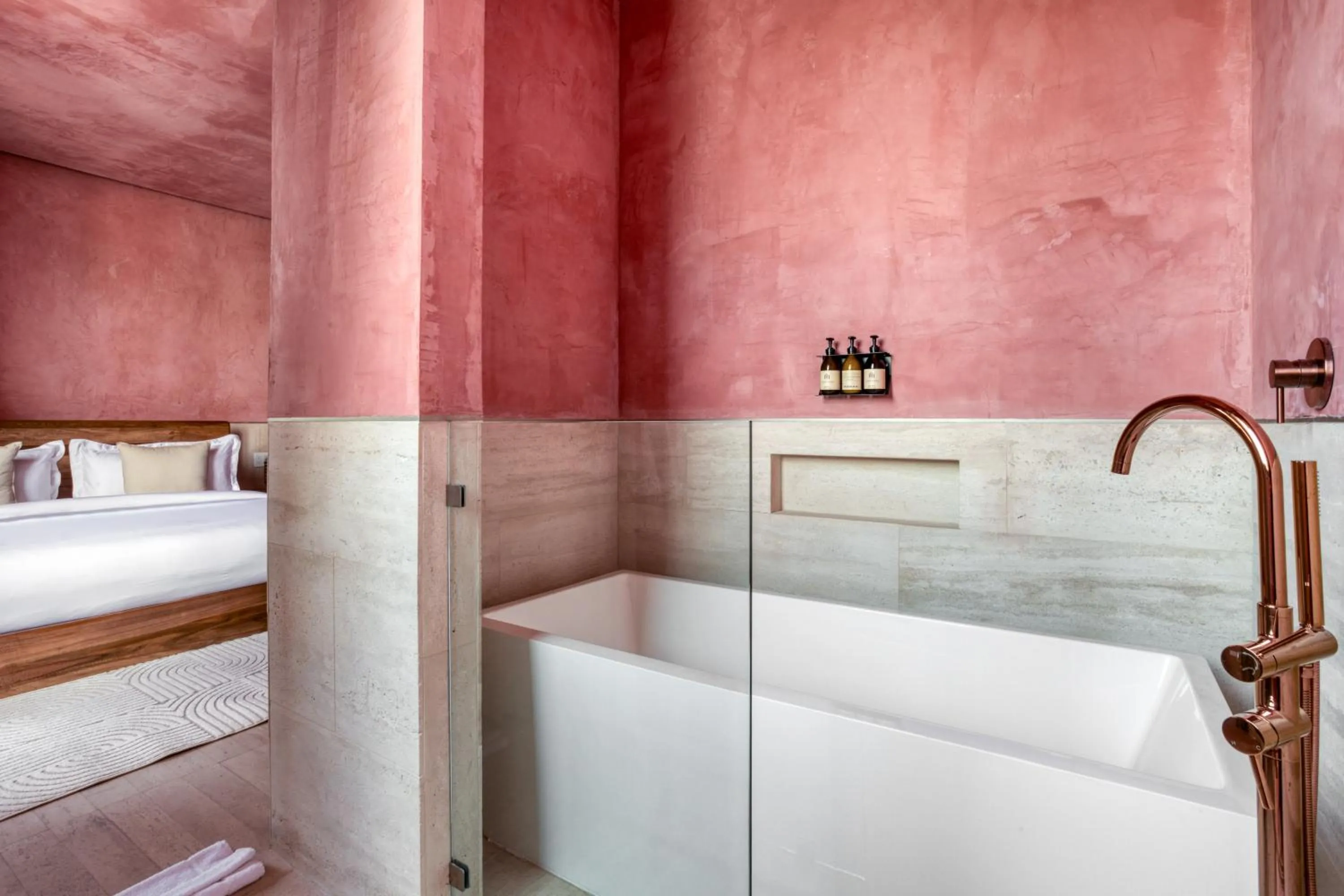 Bed in Laiva Hotel San Jose by Tasman