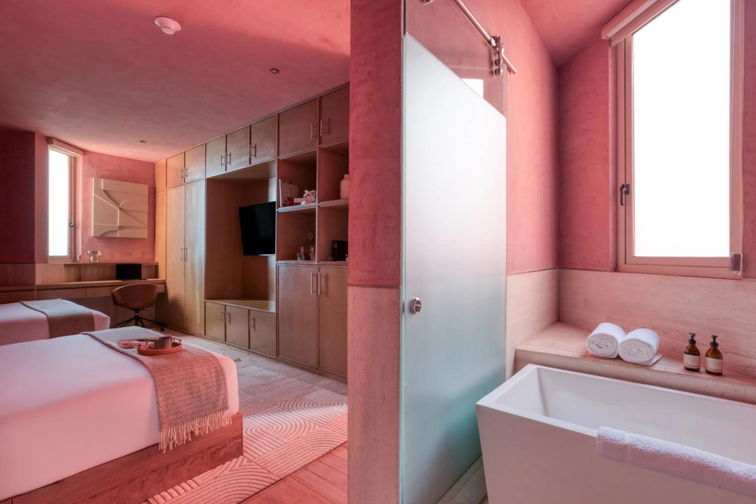 Bed in Laiva Hotel San Jose by Tasman