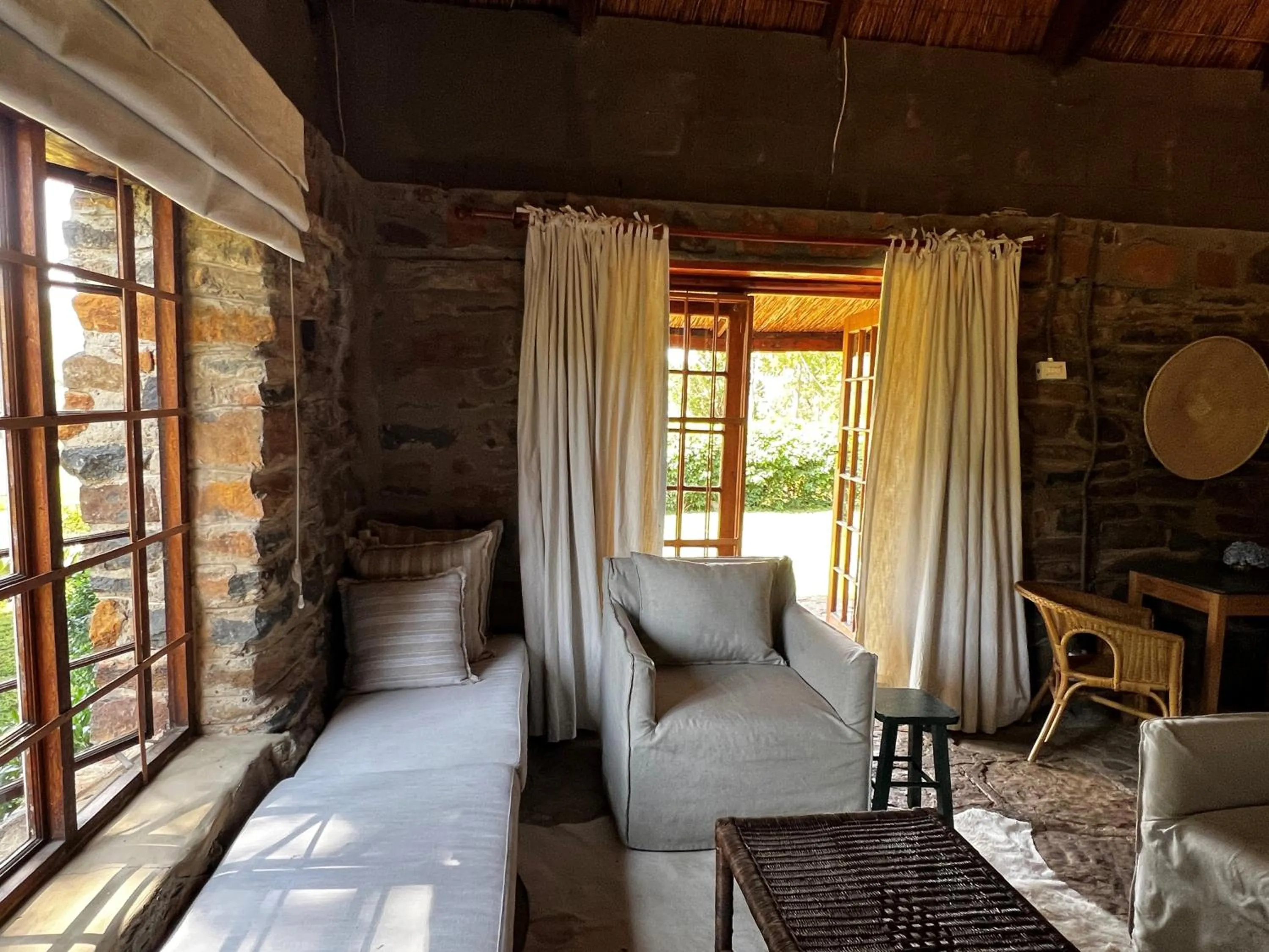 Living room in Wyford Farm