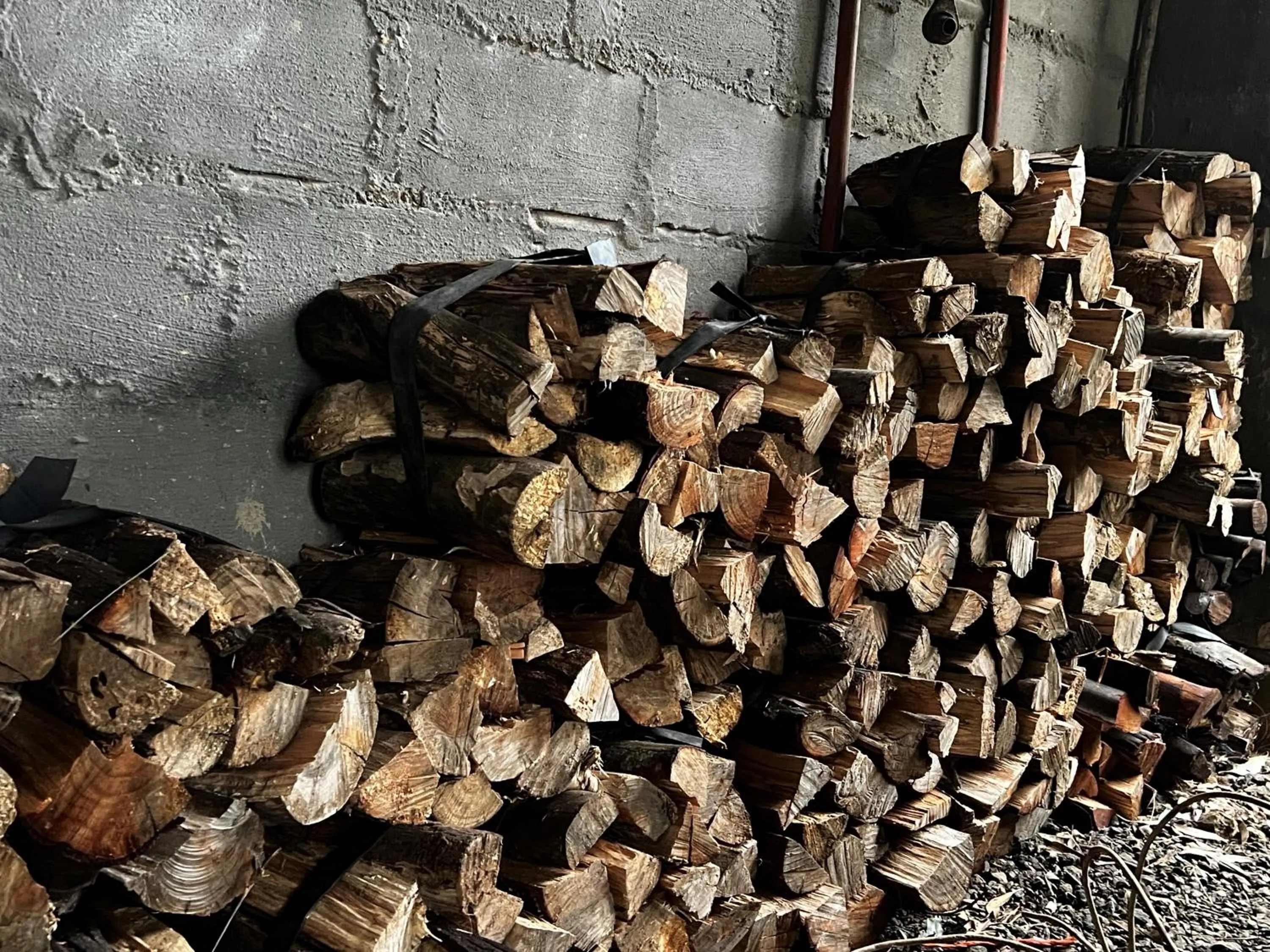 fireplace in Wyford Farm