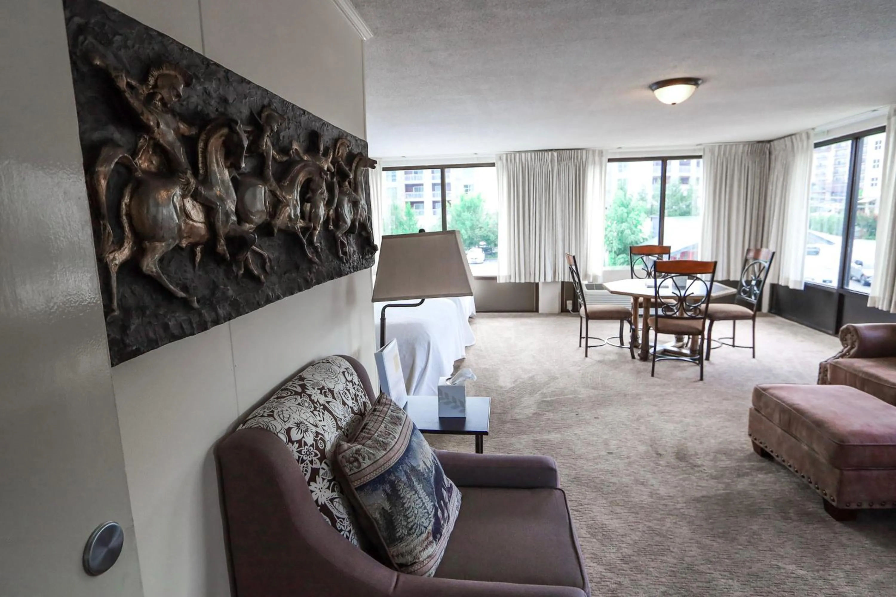 Seating area in The Gillette