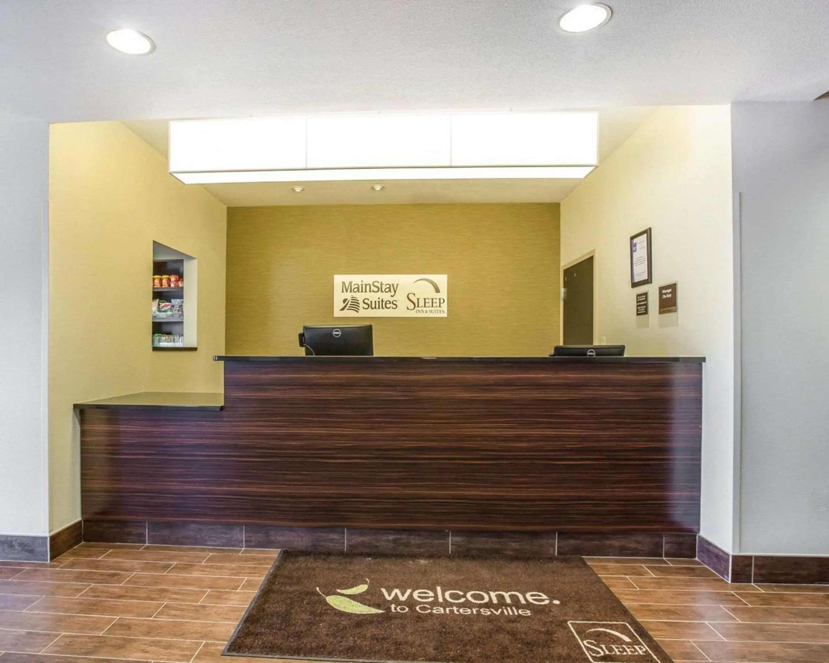 Lobby or reception in Sleep Inn Cartersville Lobby or reception in Sleep Inn Cartersville