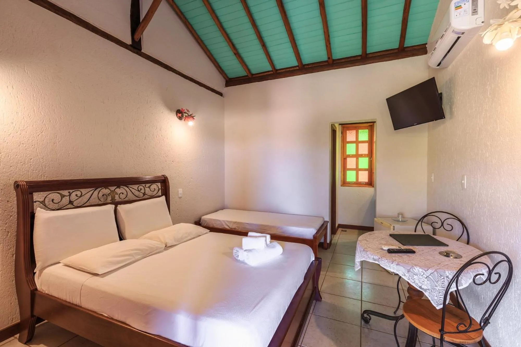 Bed in Rancho Cipo Pousada