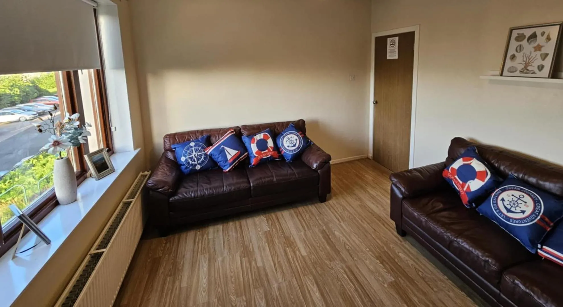 Living room in Silver Tides House