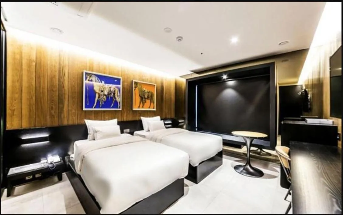 Bed in Hotel Forestar