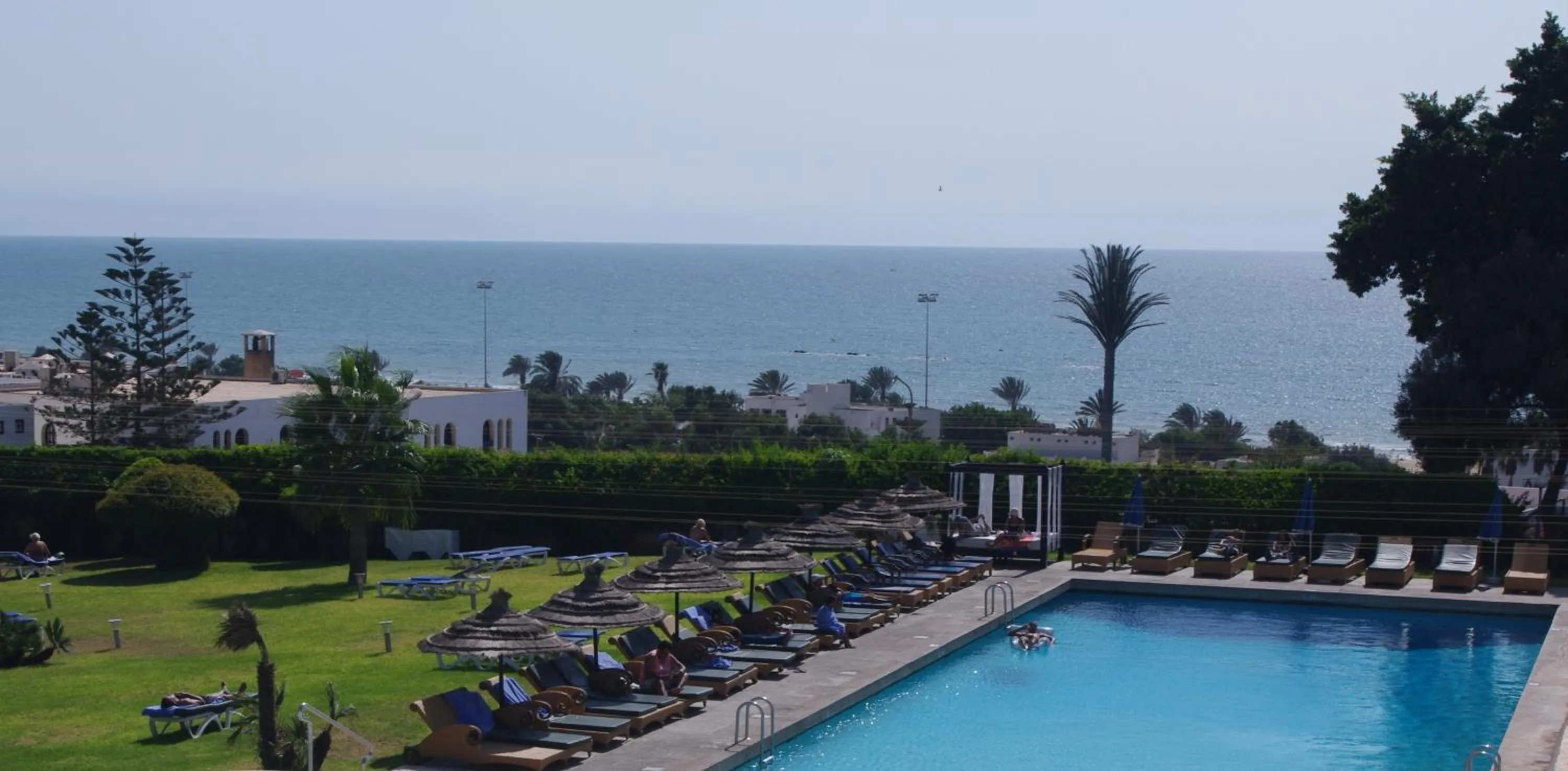 Patio in Anezi Apartments