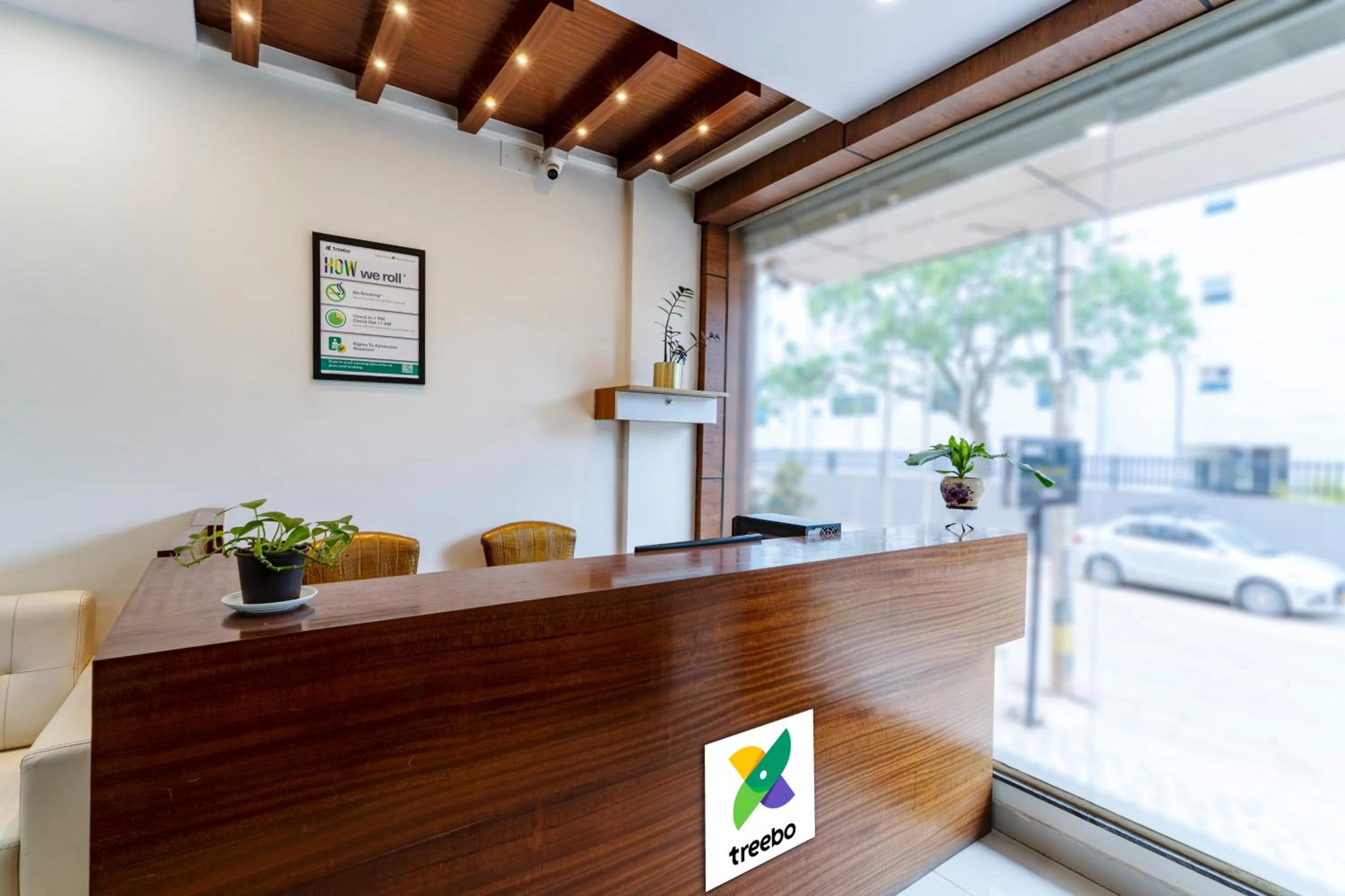 Lobby or reception in Treebo Orchid Silver