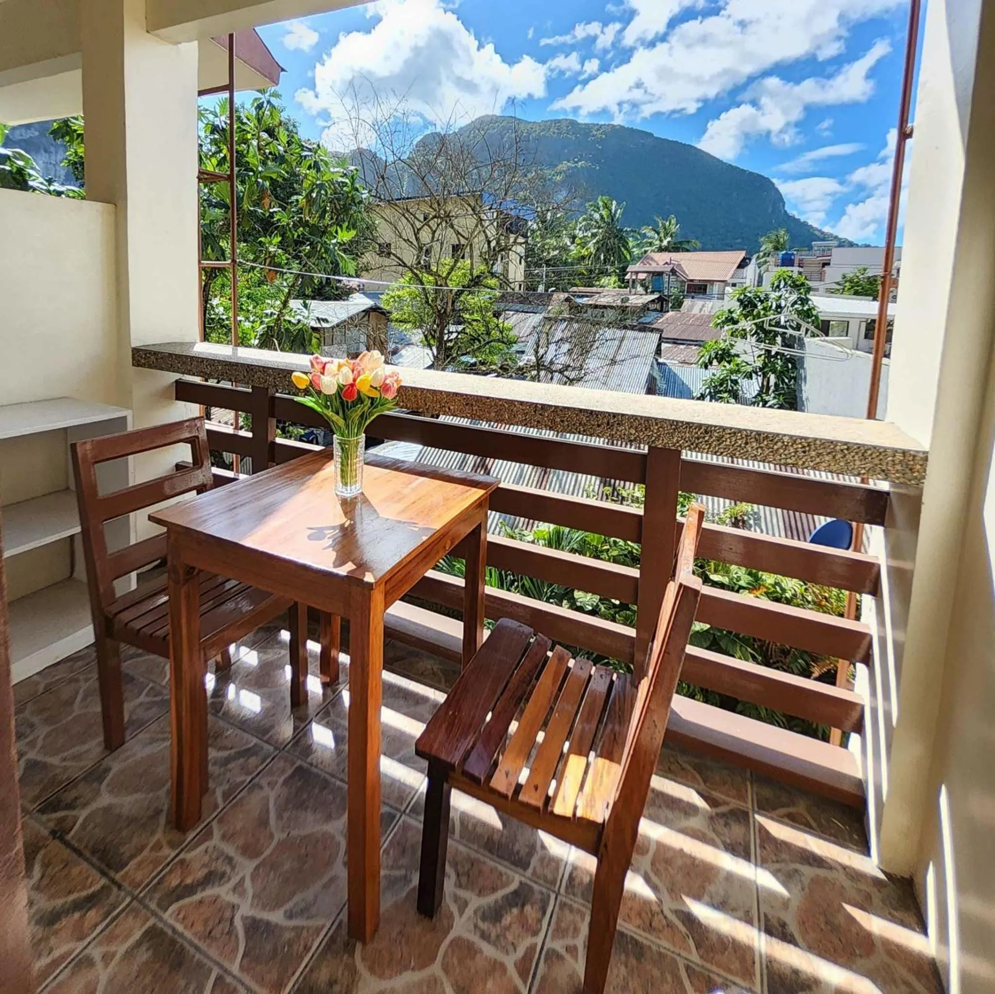 Balcony/Terrace in SILVERISE Pension