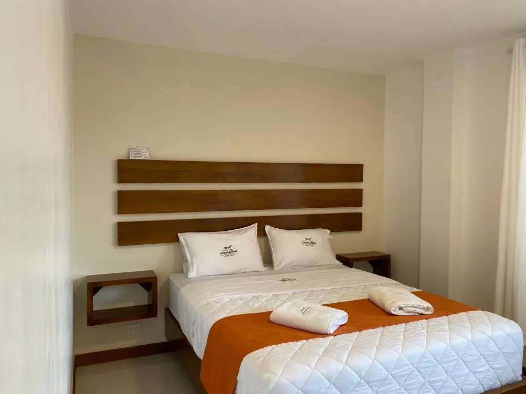 Bed in La Posada de Mindo