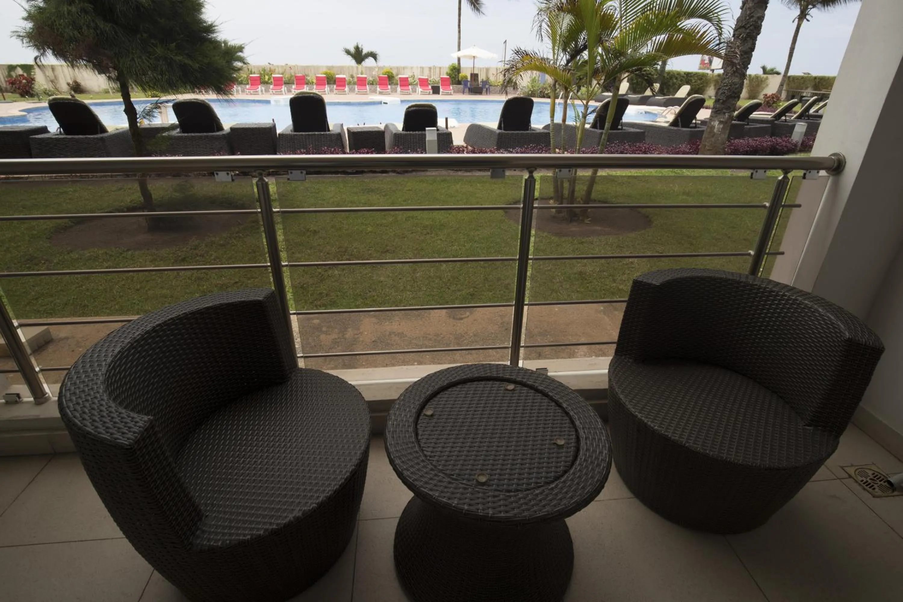 Garden view in Hotel Palm Beach