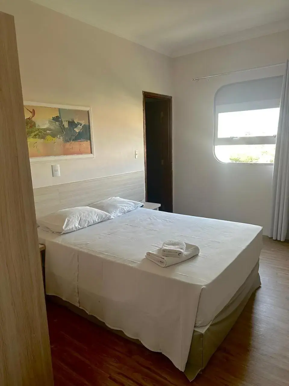 Bed in Fênix Hotel Campinas Bed in Fênix Hotel Campinas