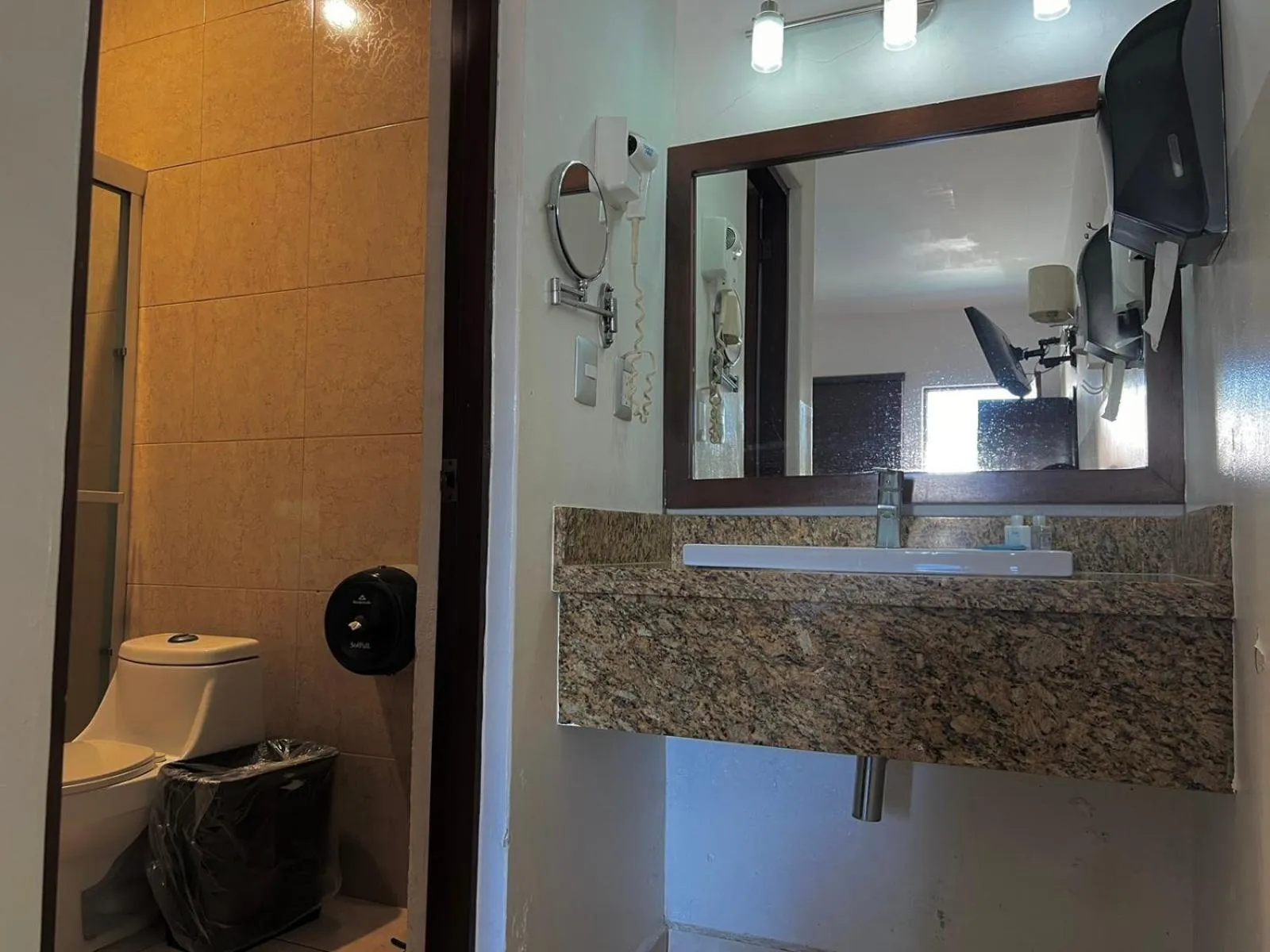 Toilet in Hotel Maioris Guadalajara