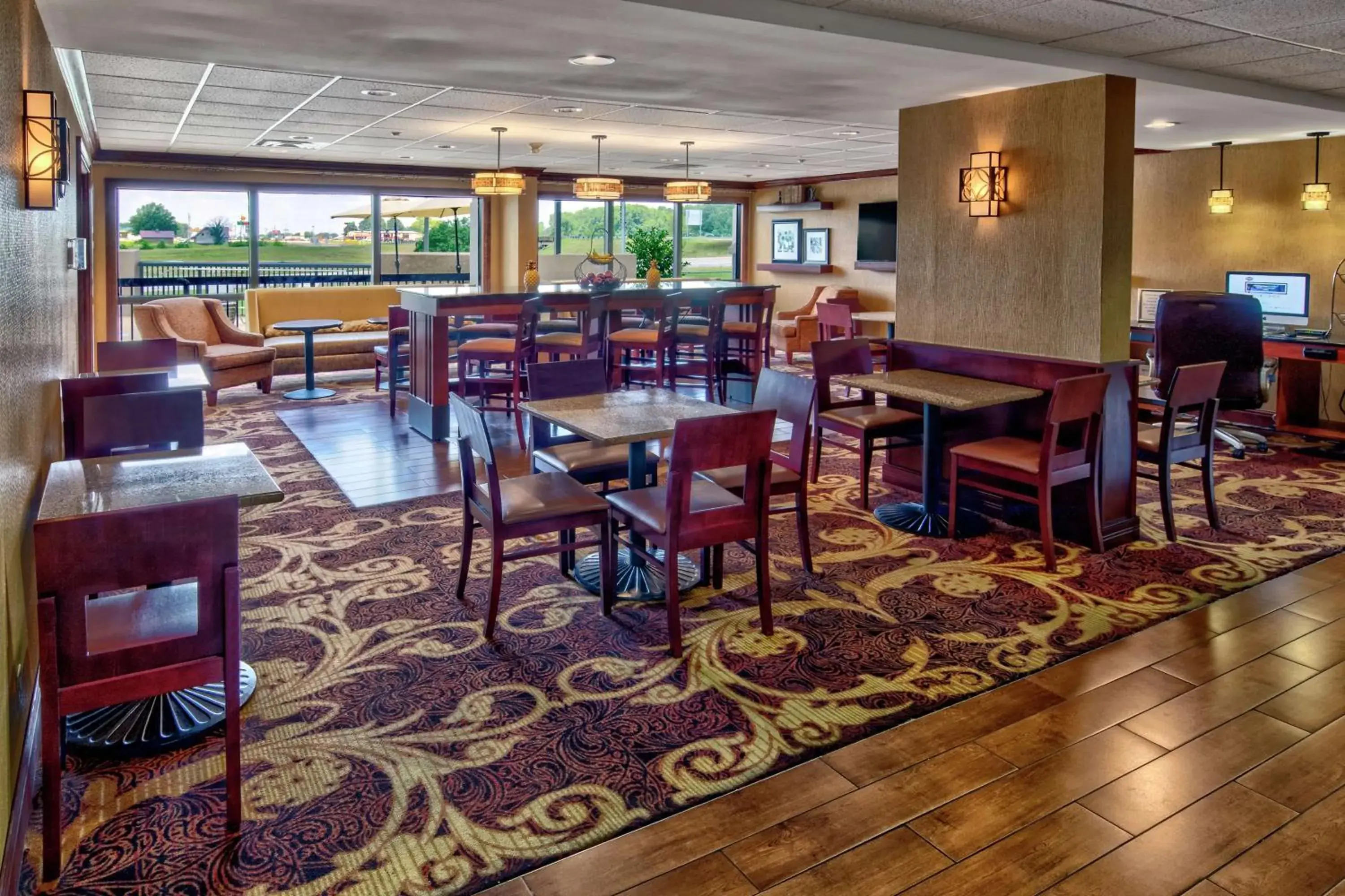 Lobby or reception in Hampton Inn Corinth Lobby or reception in Hampton Inn Corinth