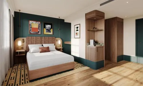 Bed in The Derby London City, Curio Collection By Hilton