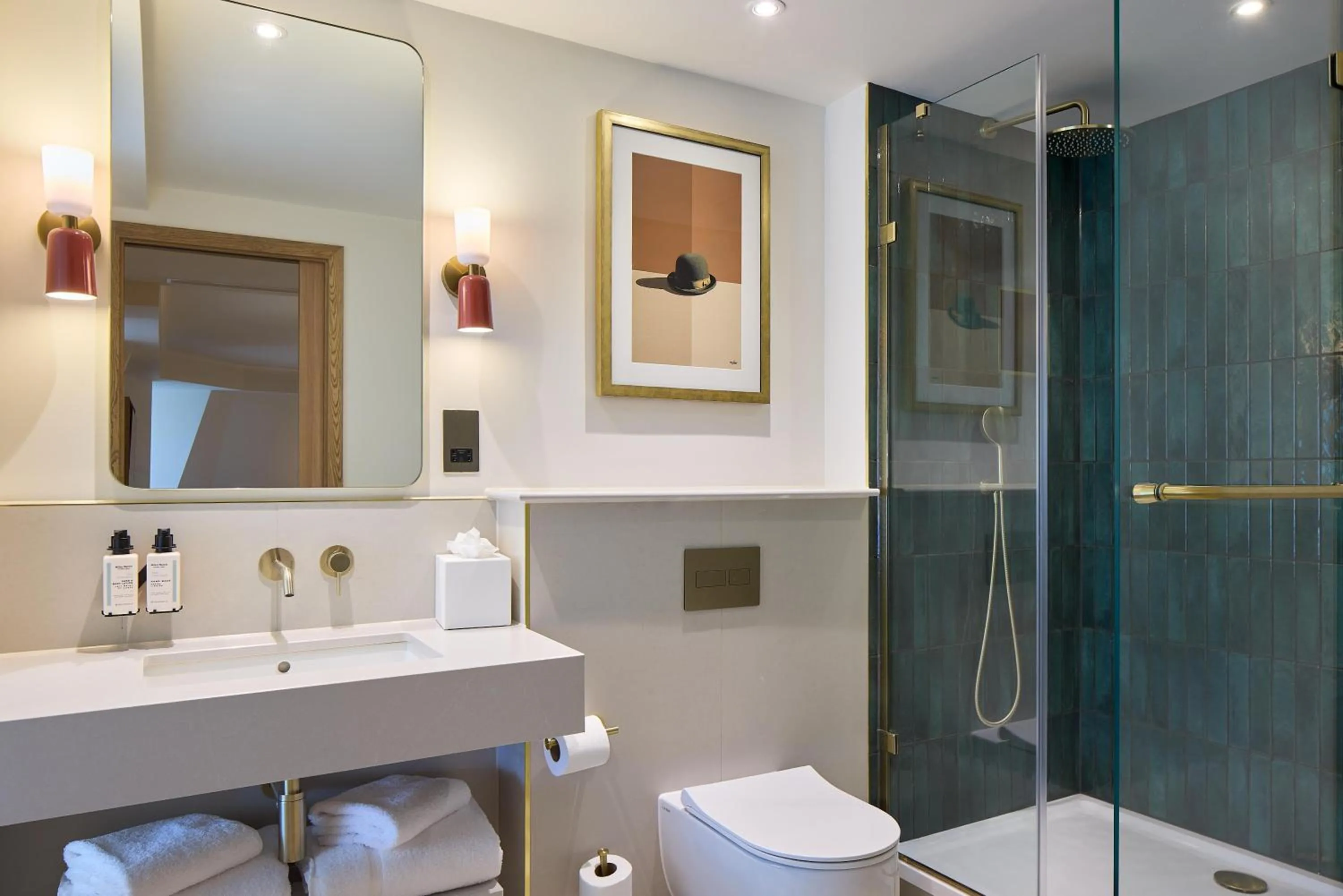 Bathroom in The Derby London City, Curio Collection By Hilton
