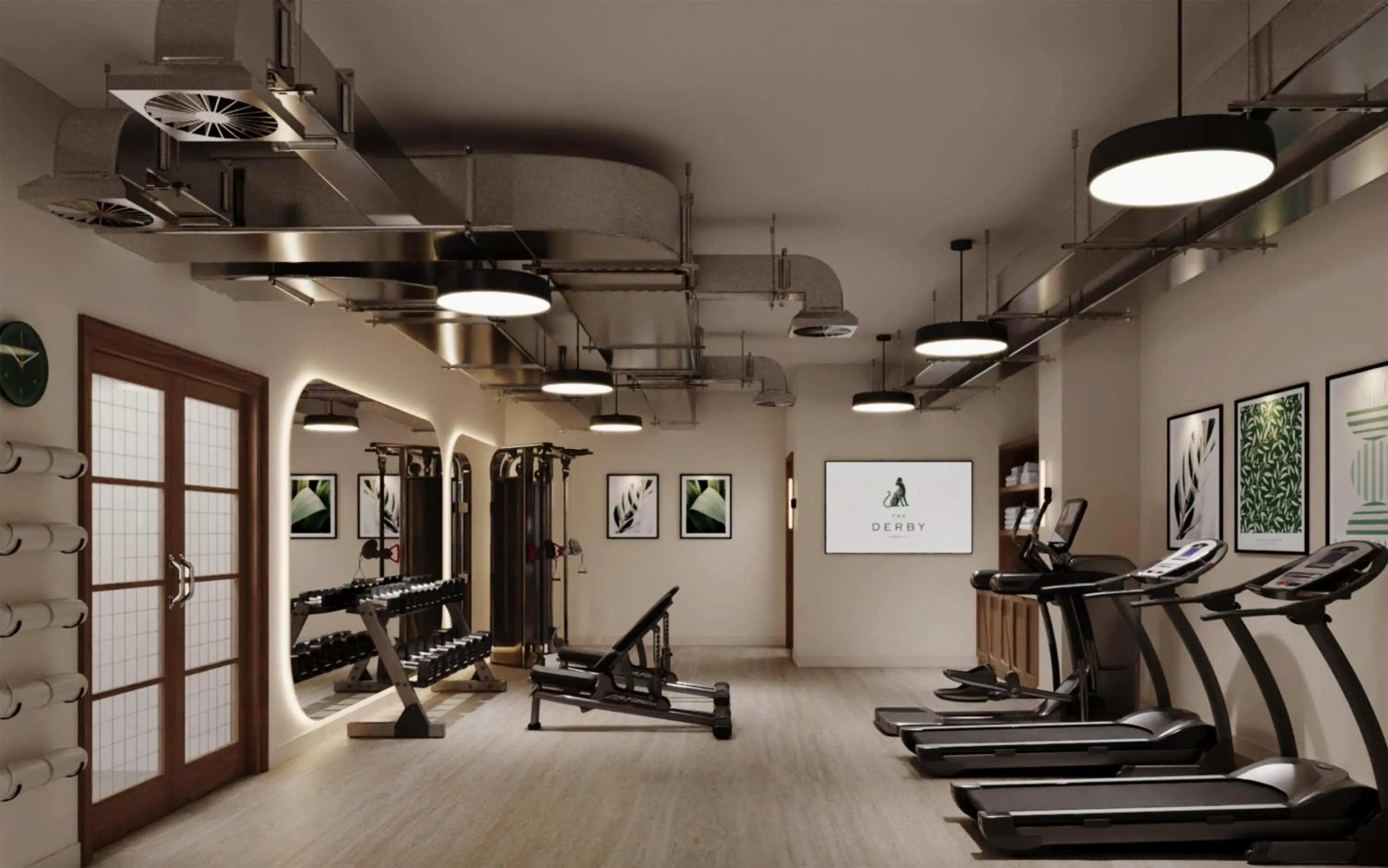 Fitness centre/facilities in The Derby London City, Curio Collection By Hilton