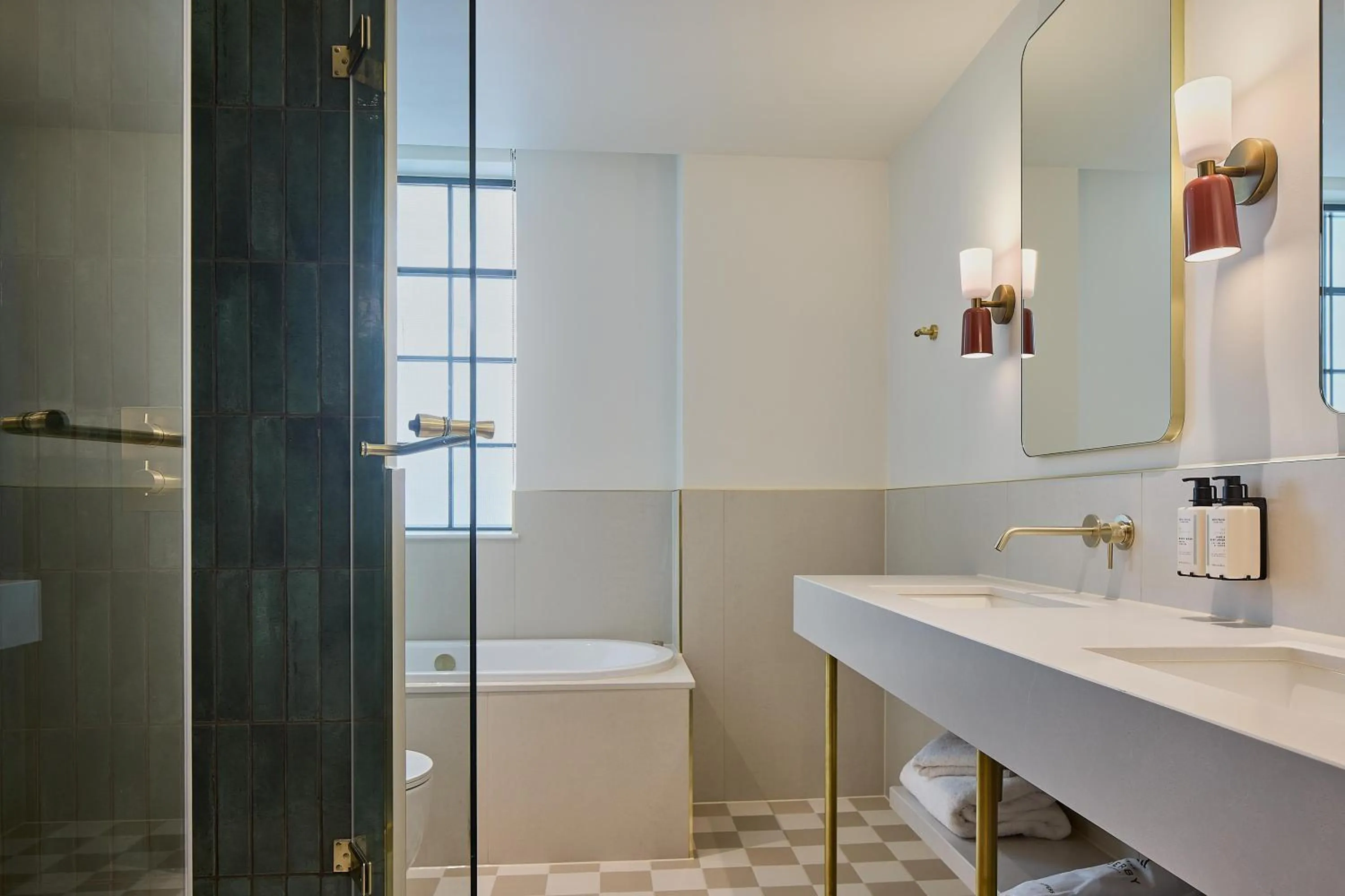 Bathroom in The Derby London City, Curio Collection By Hilton