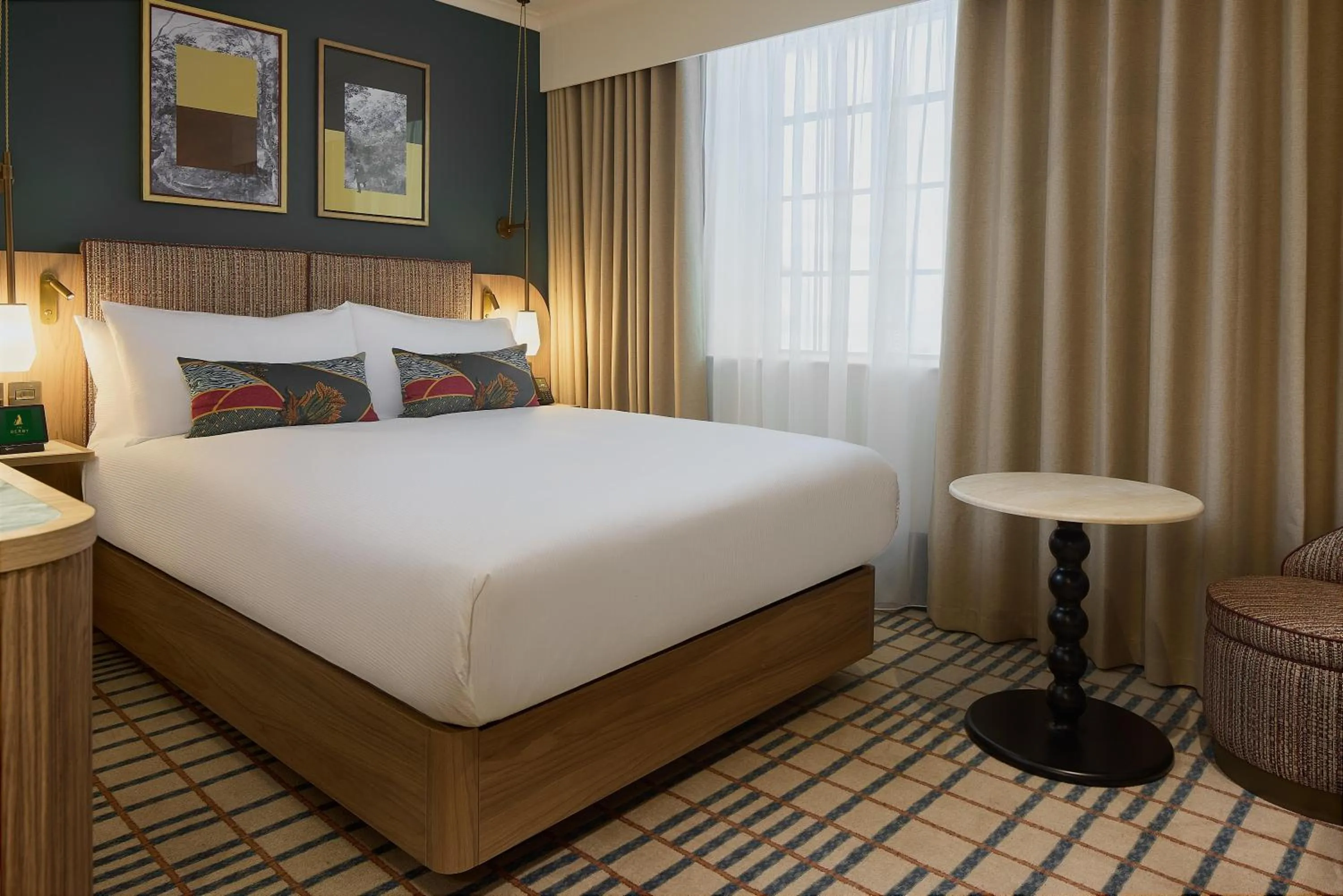 Bed in The Derby London City, Curio Collection By Hilton