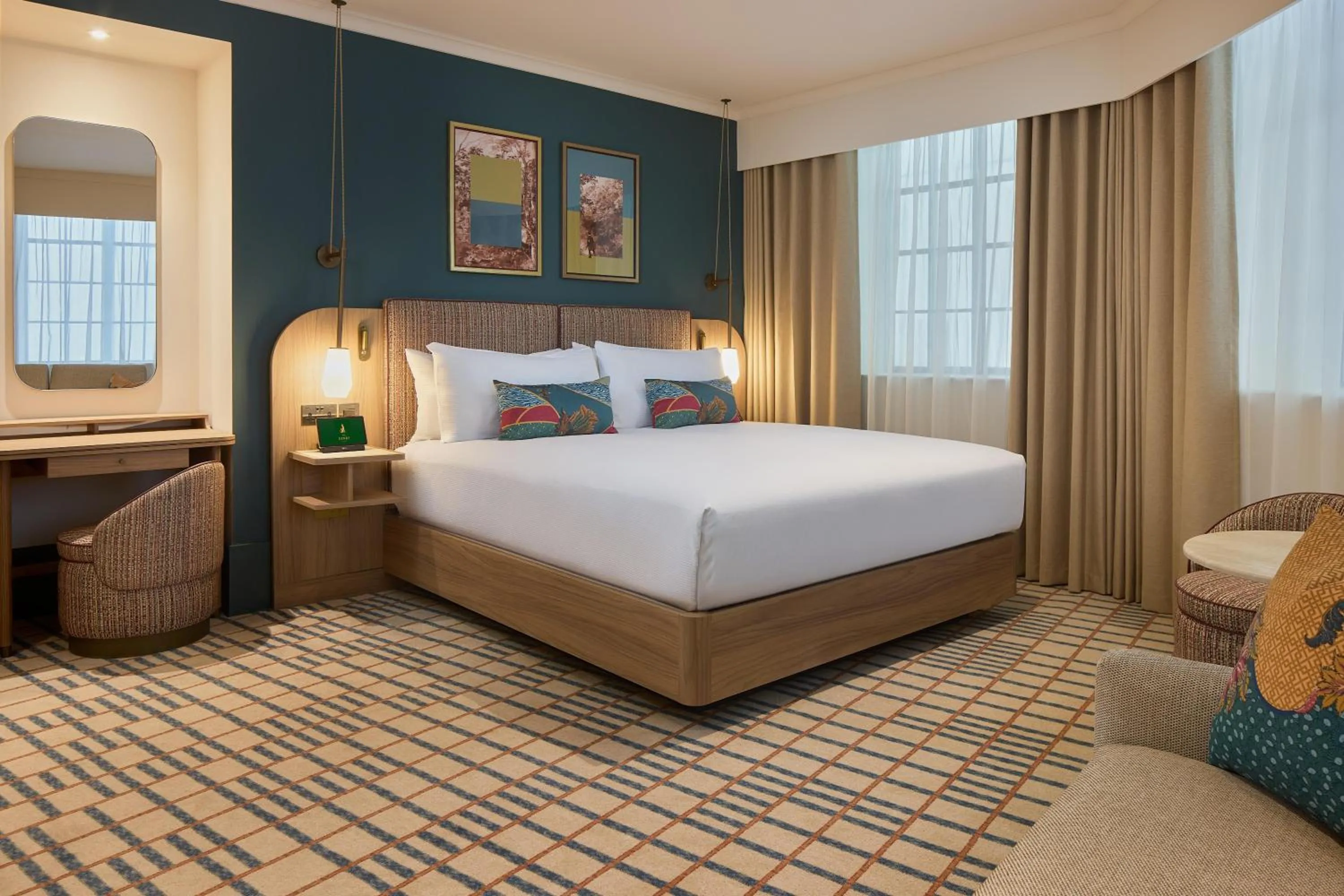 Bed in The Derby London City, Curio Collection By Hilton