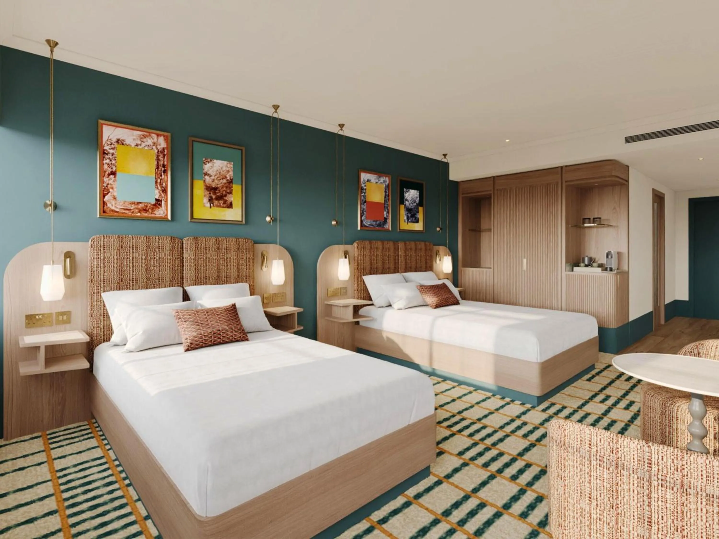 Bed in The Derby London City, Curio Collection By Hilton