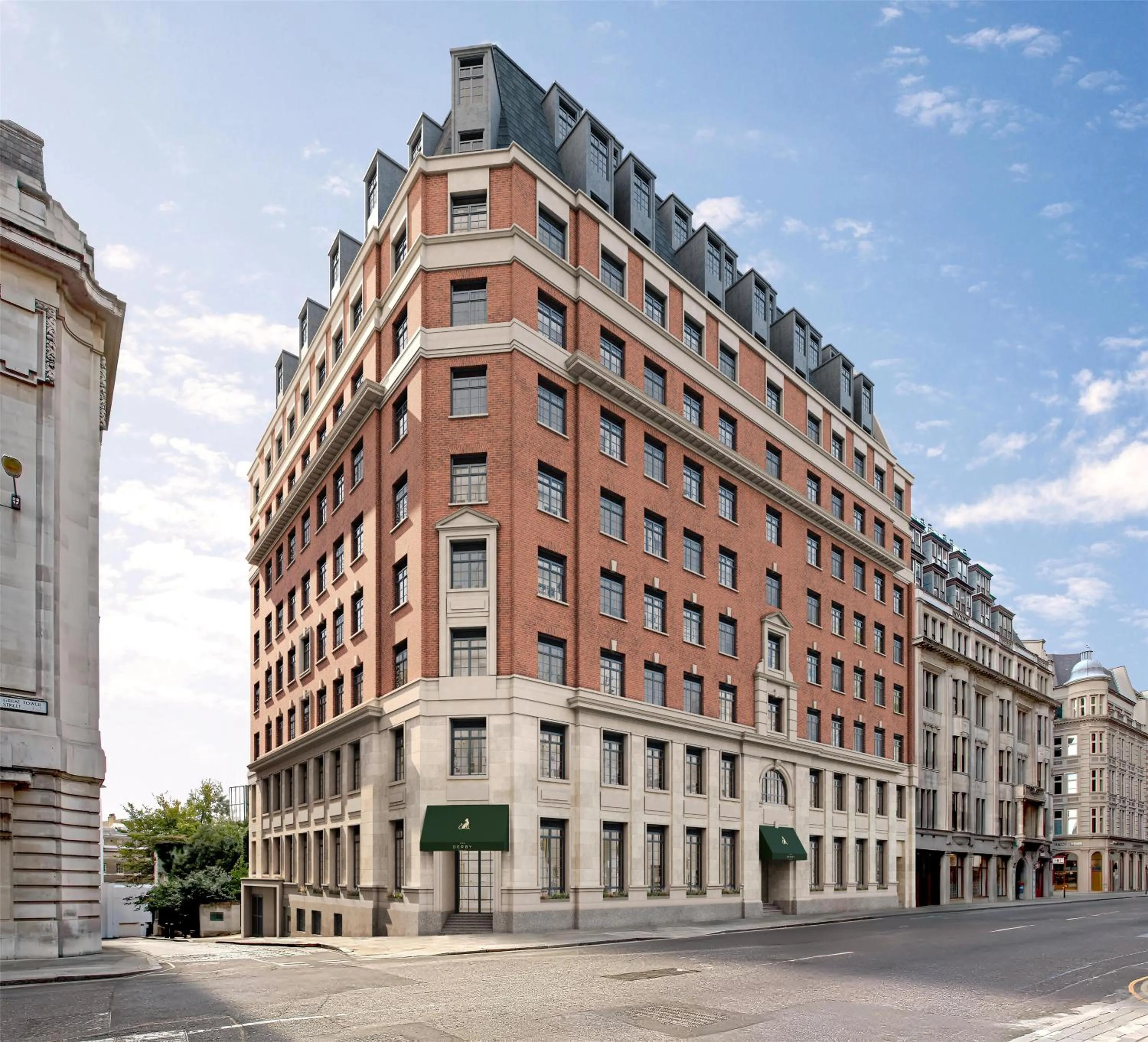 Property building in The Derby London City, Curio Collection By Hilton