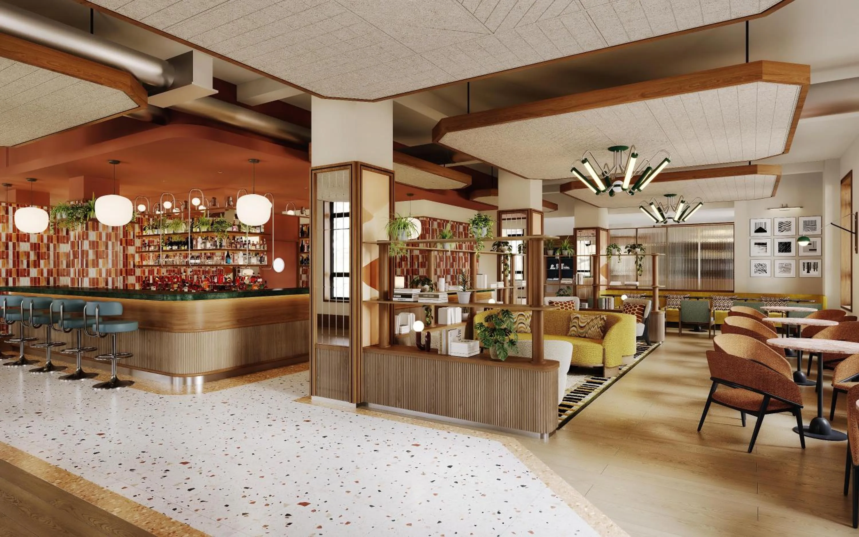 Restaurant/places to eat in The Derby London City, Curio Collection By Hilton