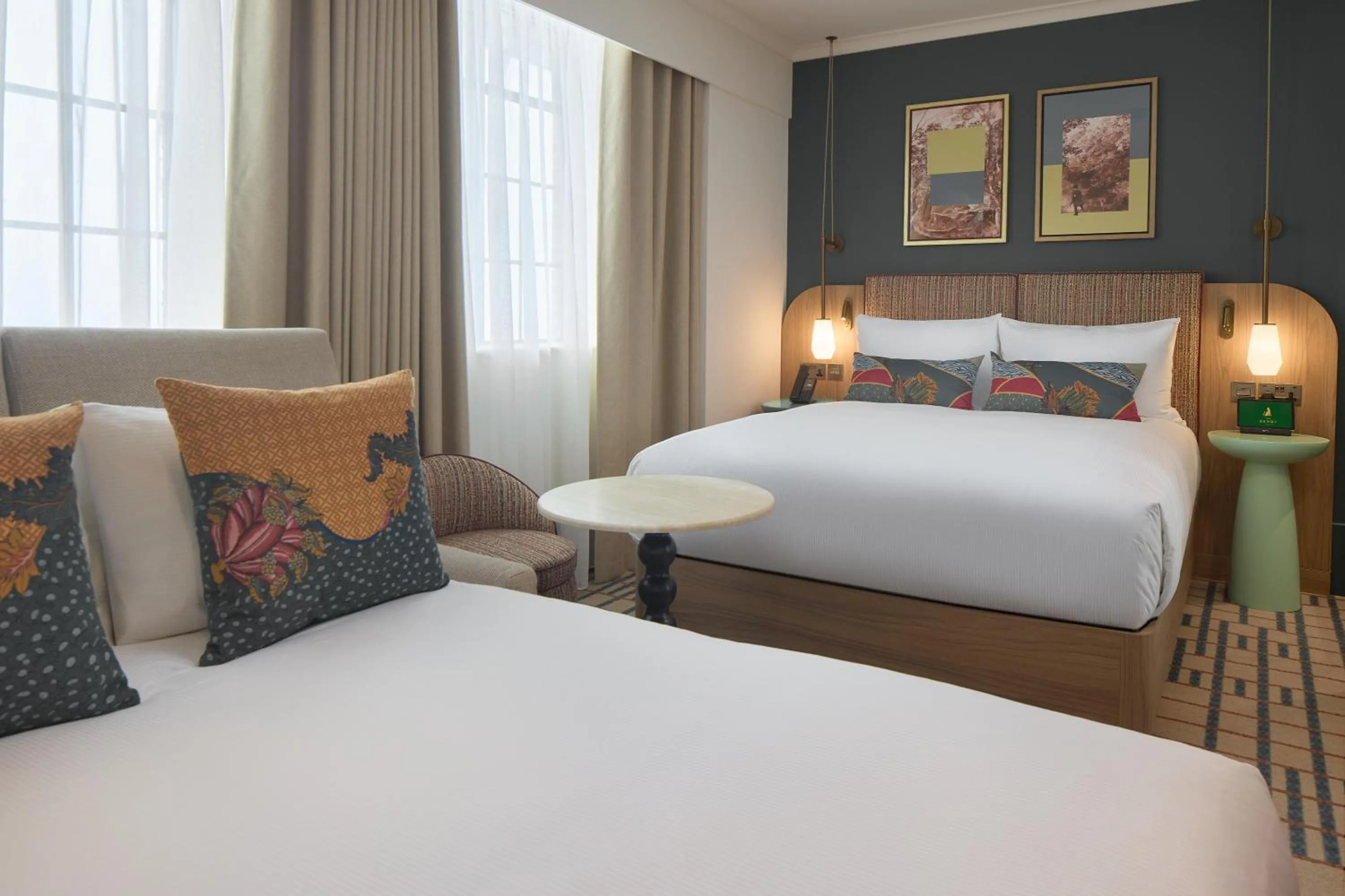 Bed in The Derby London City, Curio Collection By Hilton