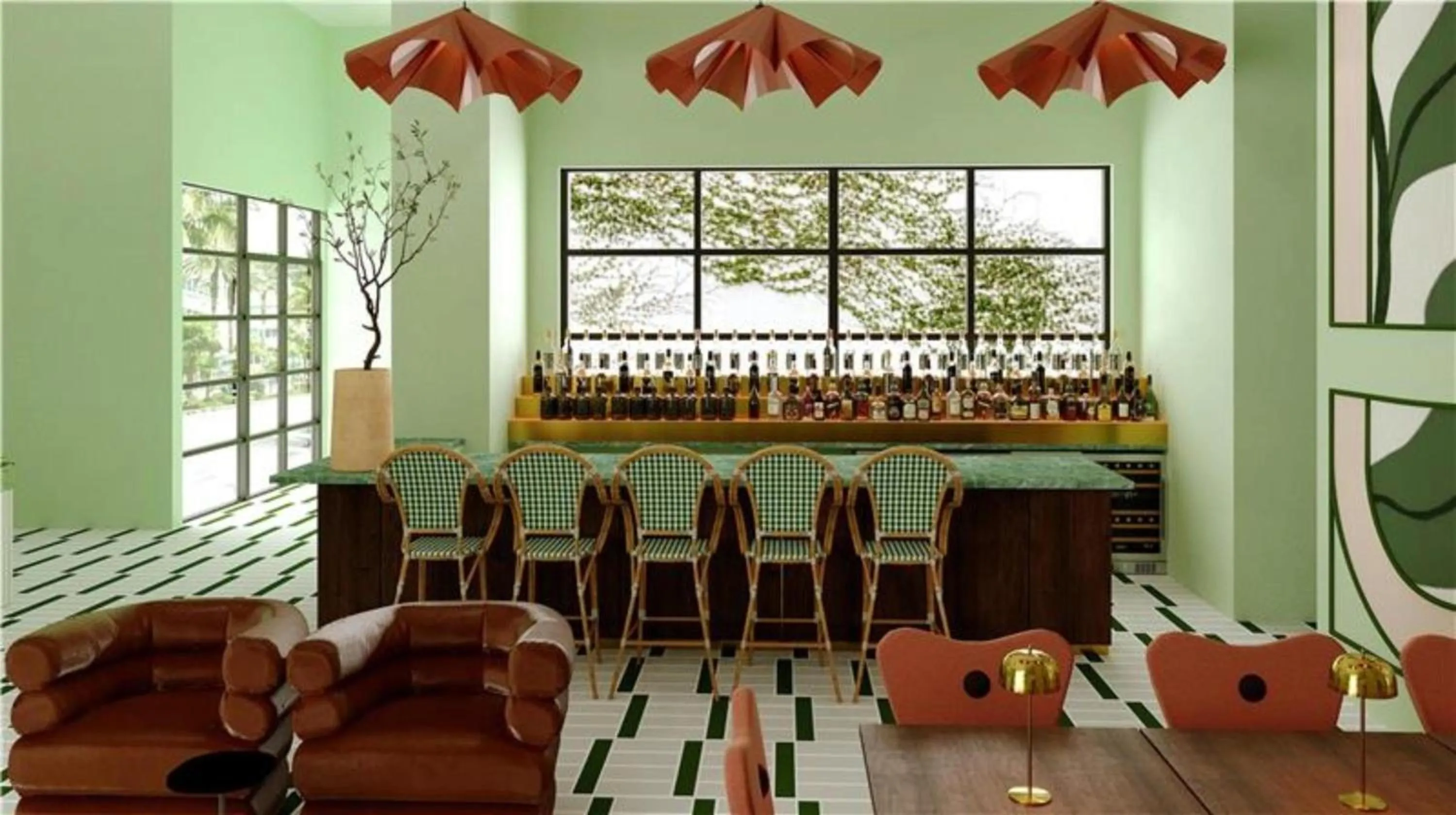 Restaurant/places to eat in Hilton Miami Beach