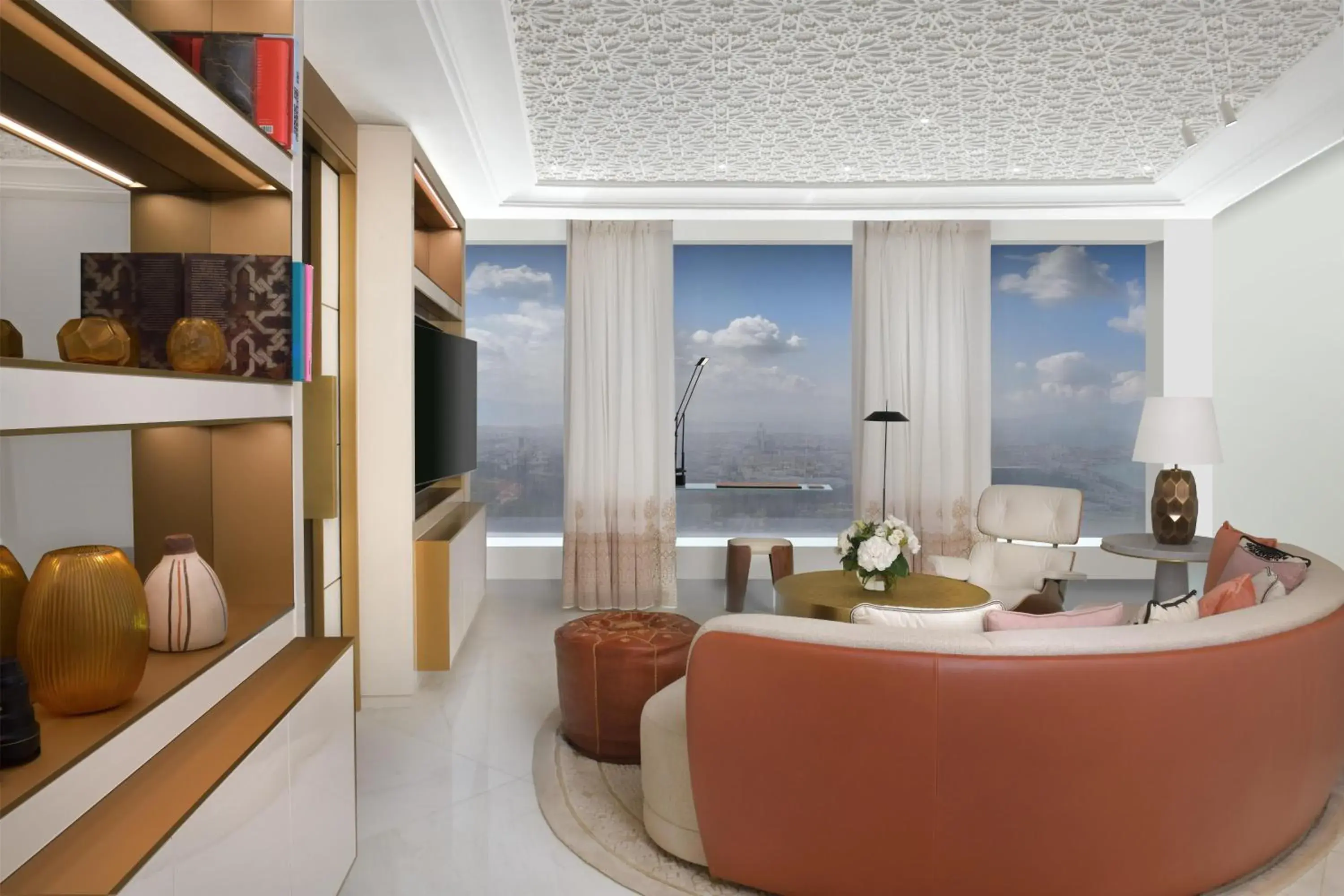 Ambassador Suite with Panoramic View in Waldorf Astoria Rabat Salé Ambassador Suite with Panoramic View in Waldorf Astoria Rabat Salé