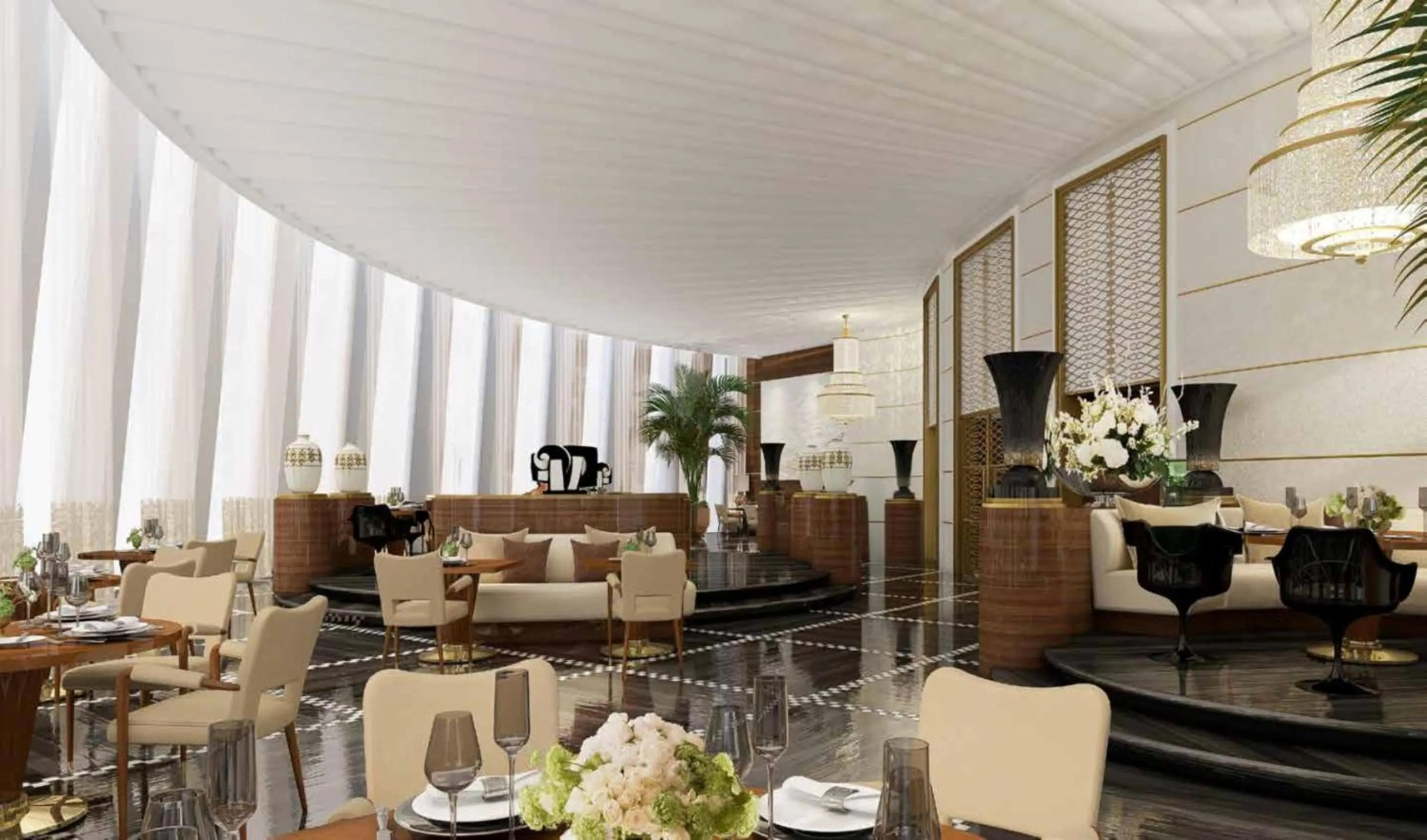 Restaurant/places to eat in Waldorf Astoria Rabat Salé