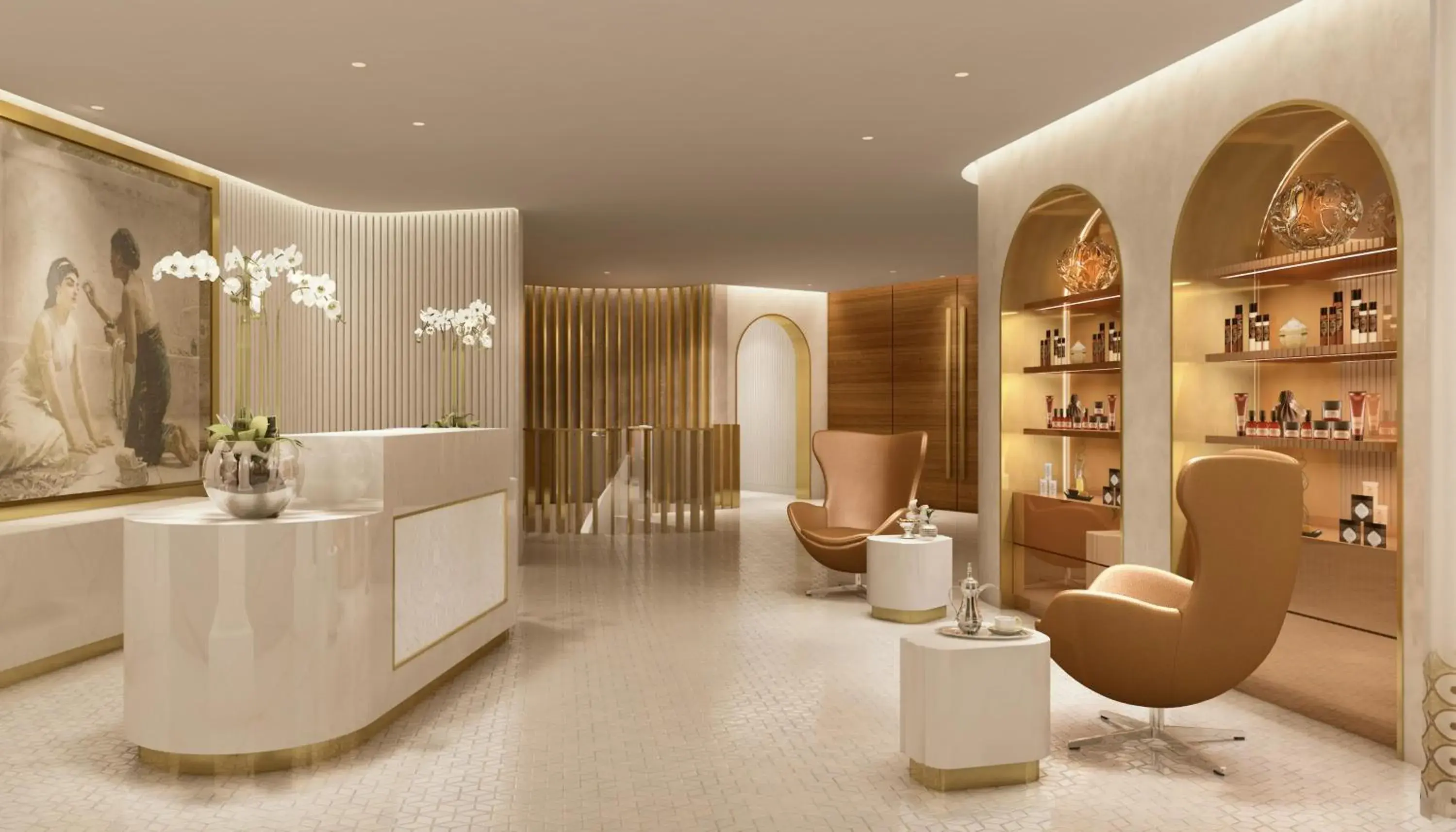 Spa and wellness centre/facilities in Waldorf Astoria Rabat Salé Spa and wellness centre/facilities in Waldorf Astoria Rabat Salé