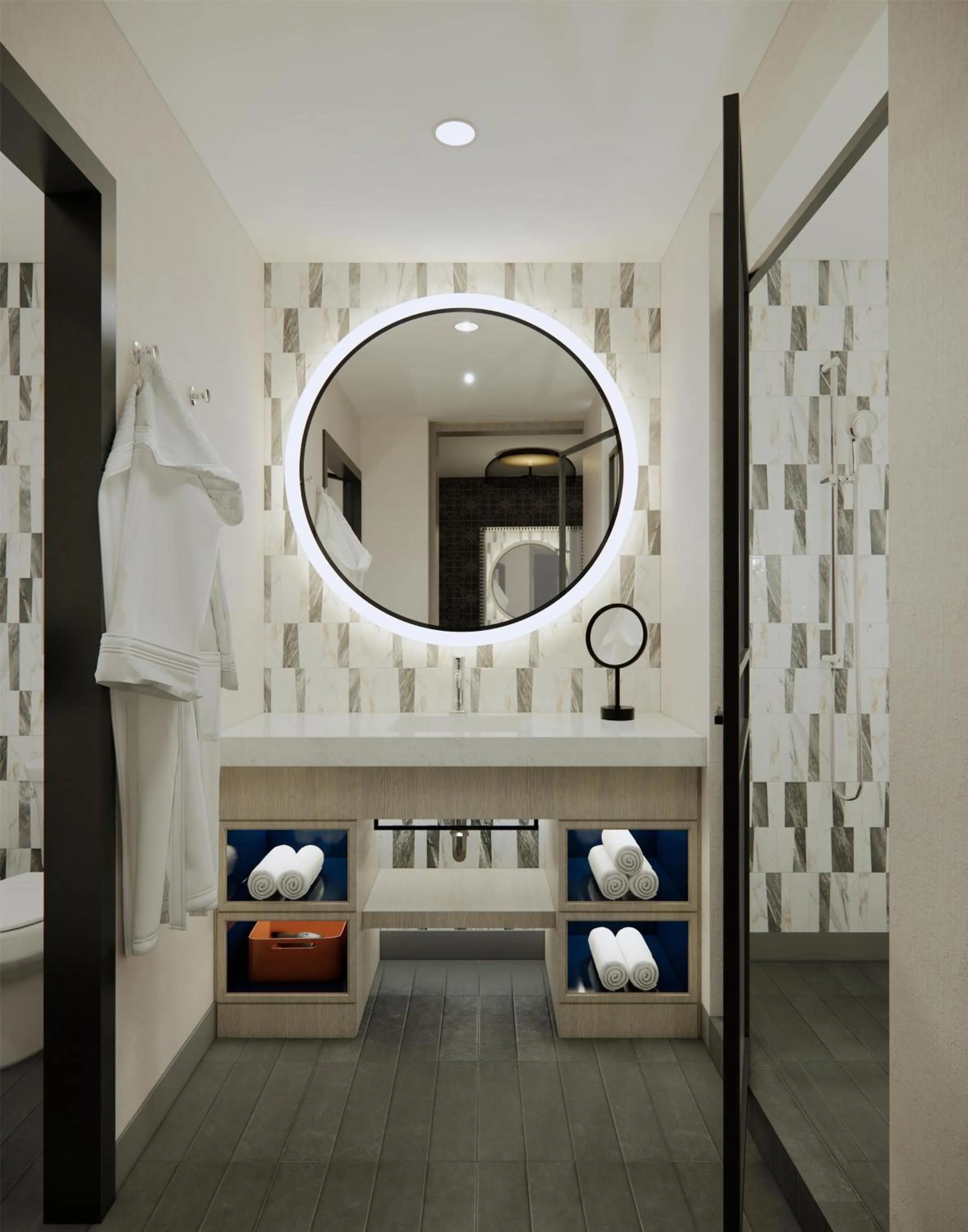 One-Bedroom Monarch Corner King Suite in The Monarch San Antonio, Curio Collection By Hilton