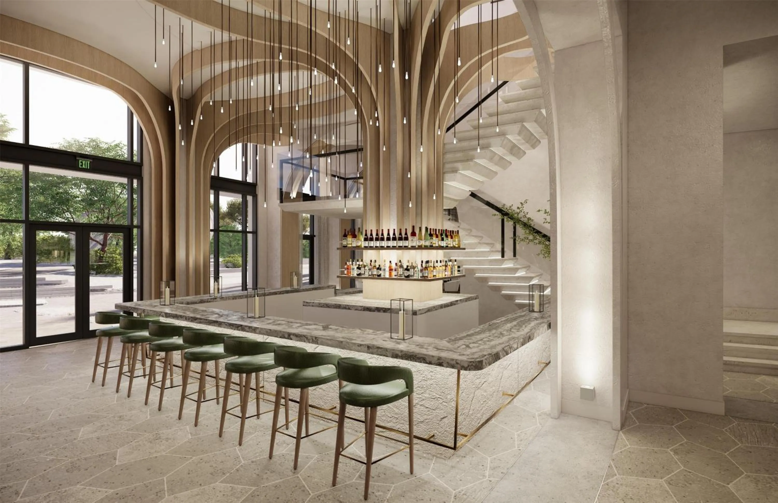 Lounge or bar in The Monarch San Antonio, Curio Collection By Hilton