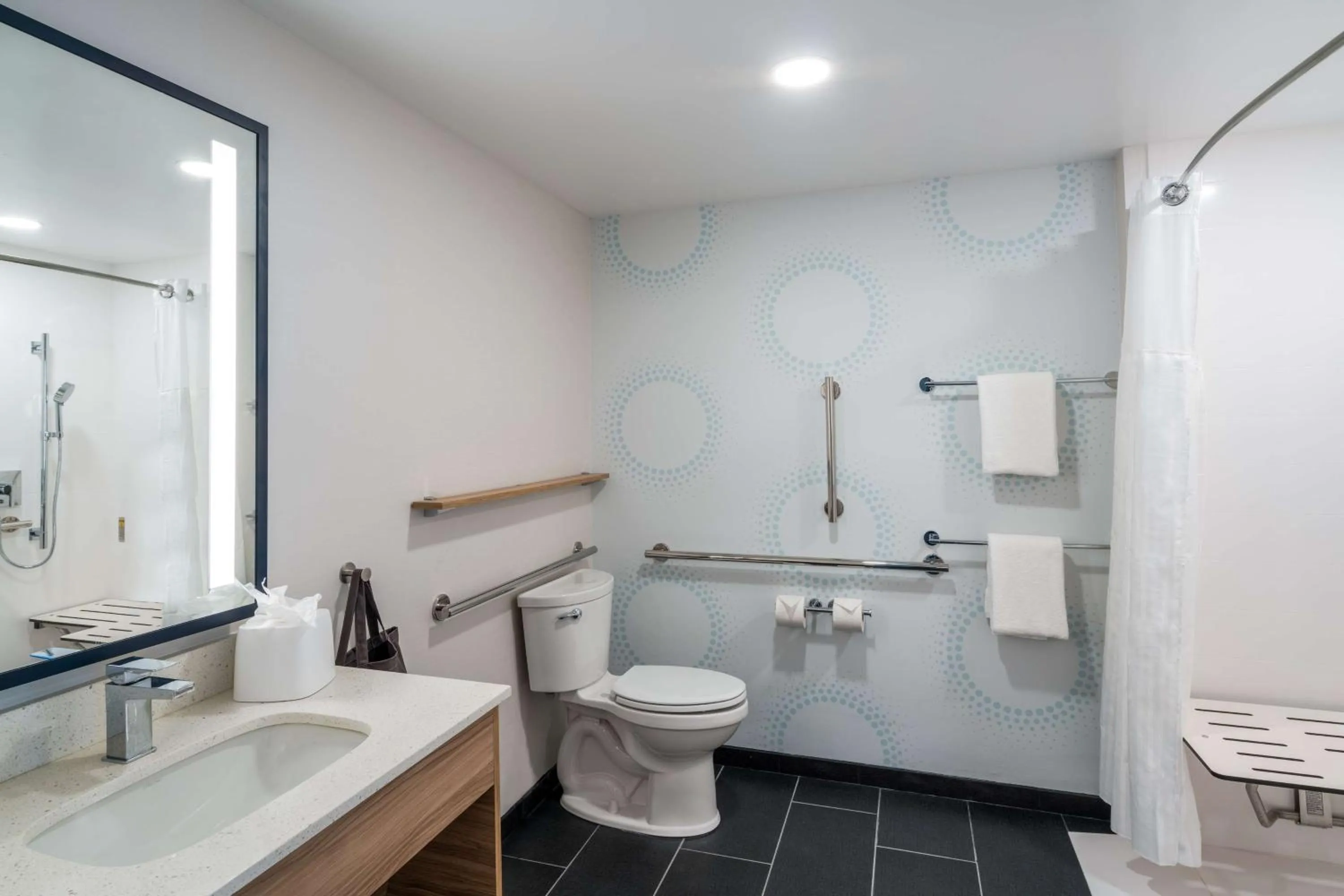 Bathroom in Tru By Hilton Savannah Airport