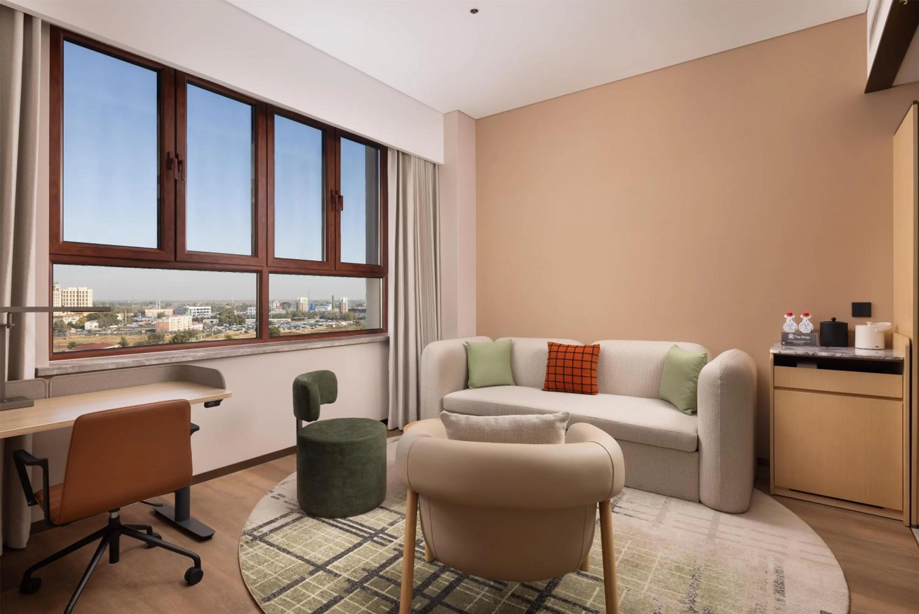 Living room in Hilton Garden Inn Songyuan Ningjiang