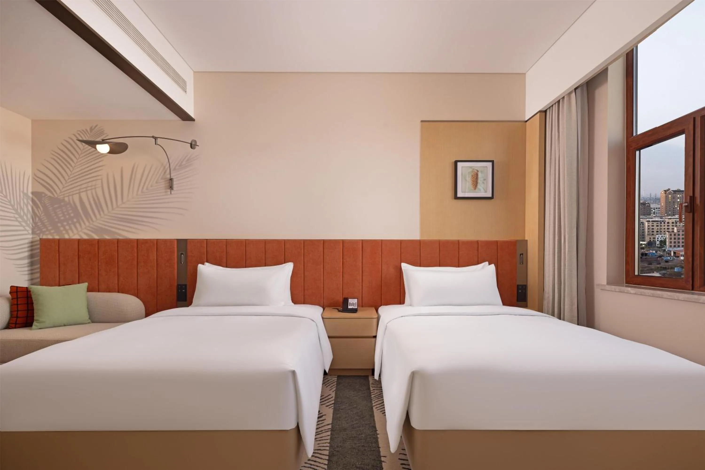 Bed in Hilton Garden Inn Songyuan Ningjiang