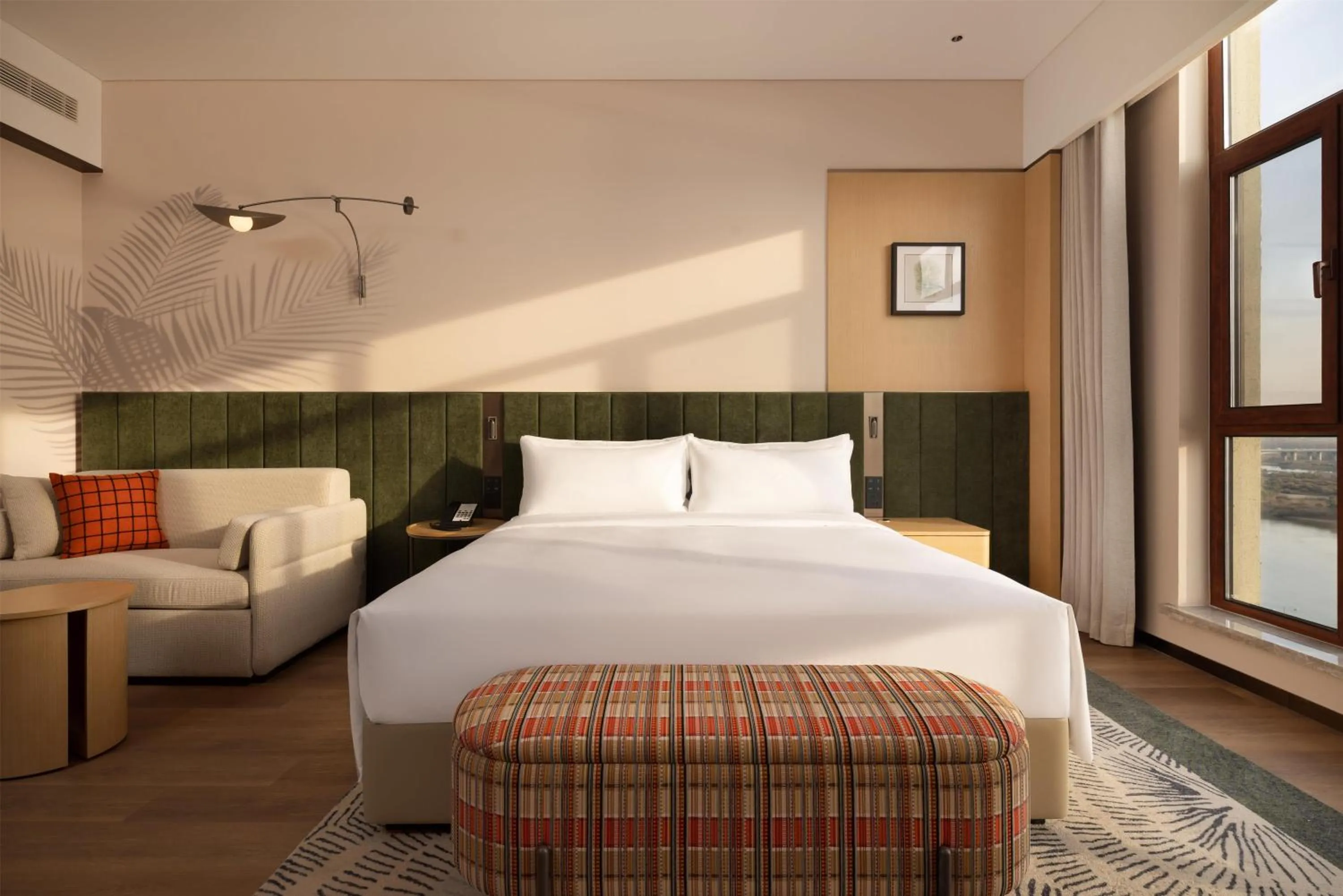 Bed in Hilton Garden Inn Songyuan Ningjiang