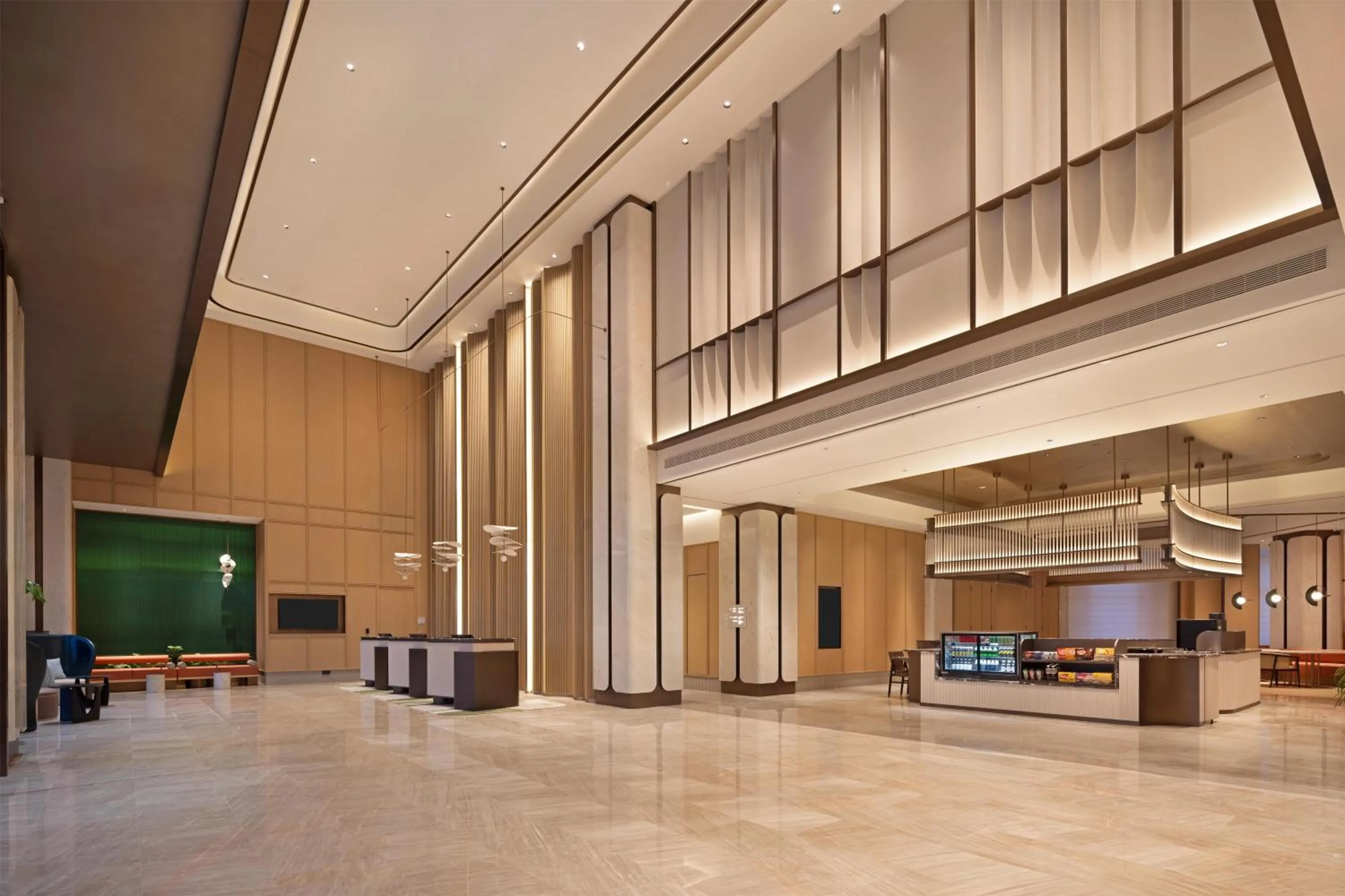 Lobby or reception in Hilton Garden Inn Songyuan Ningjiang