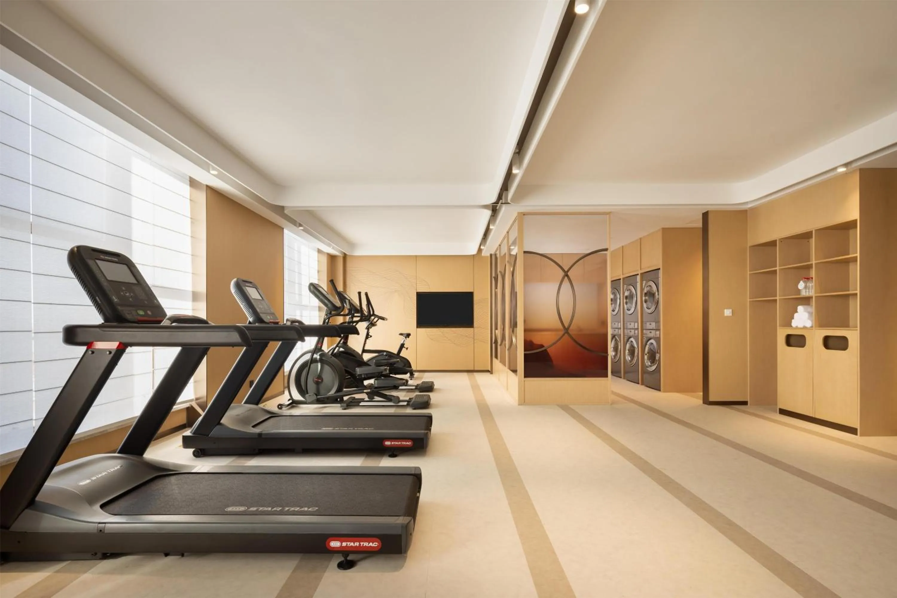 Fitness centre/facilities in Hilton Garden Inn Songyuan Ningjiang