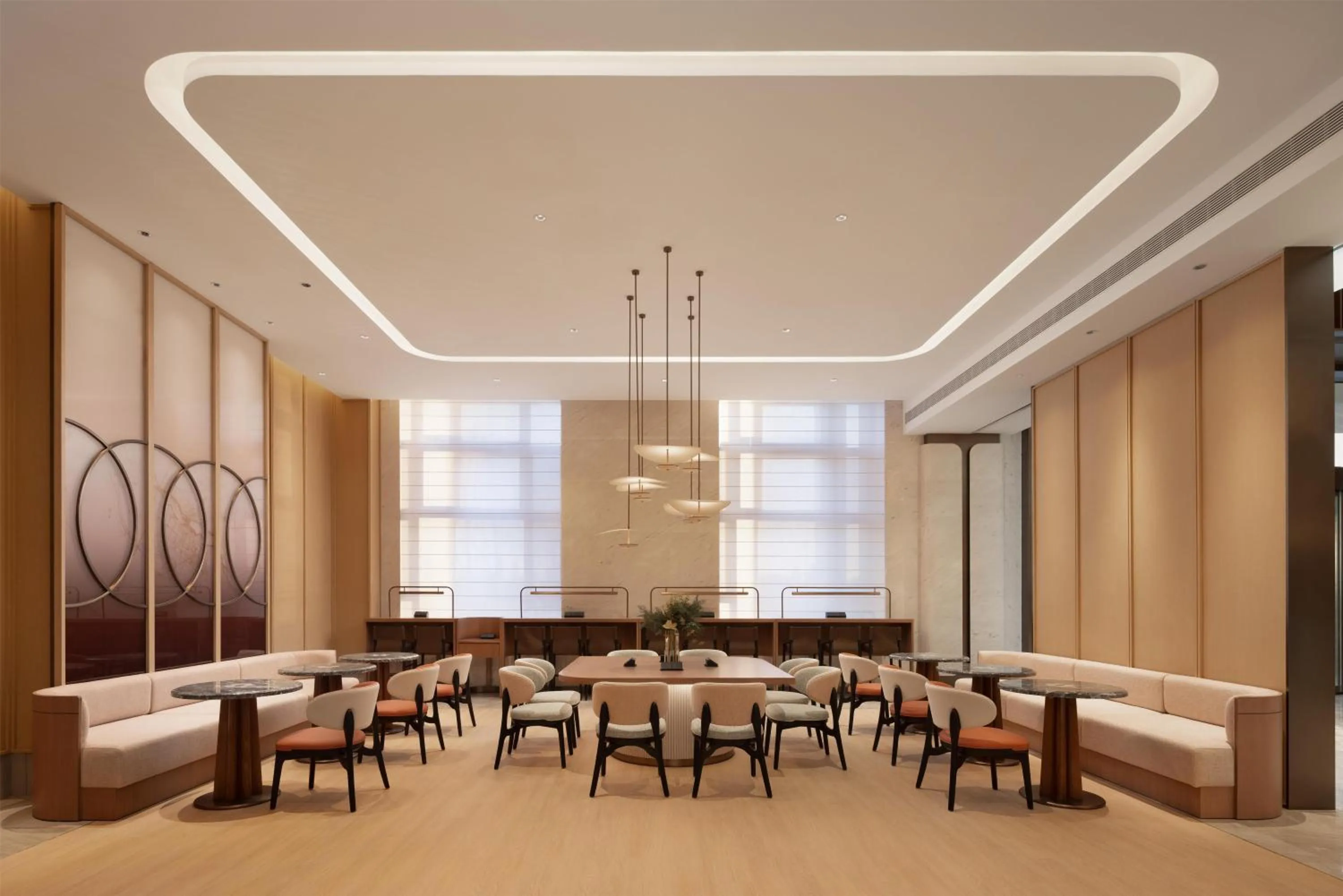 Lobby or reception in Hilton Garden Inn Songyuan Ningjiang